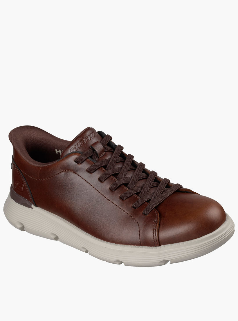 Skechers Men Leather GARZA Ankle Sneakers-men-shoes-sneakers-image-5