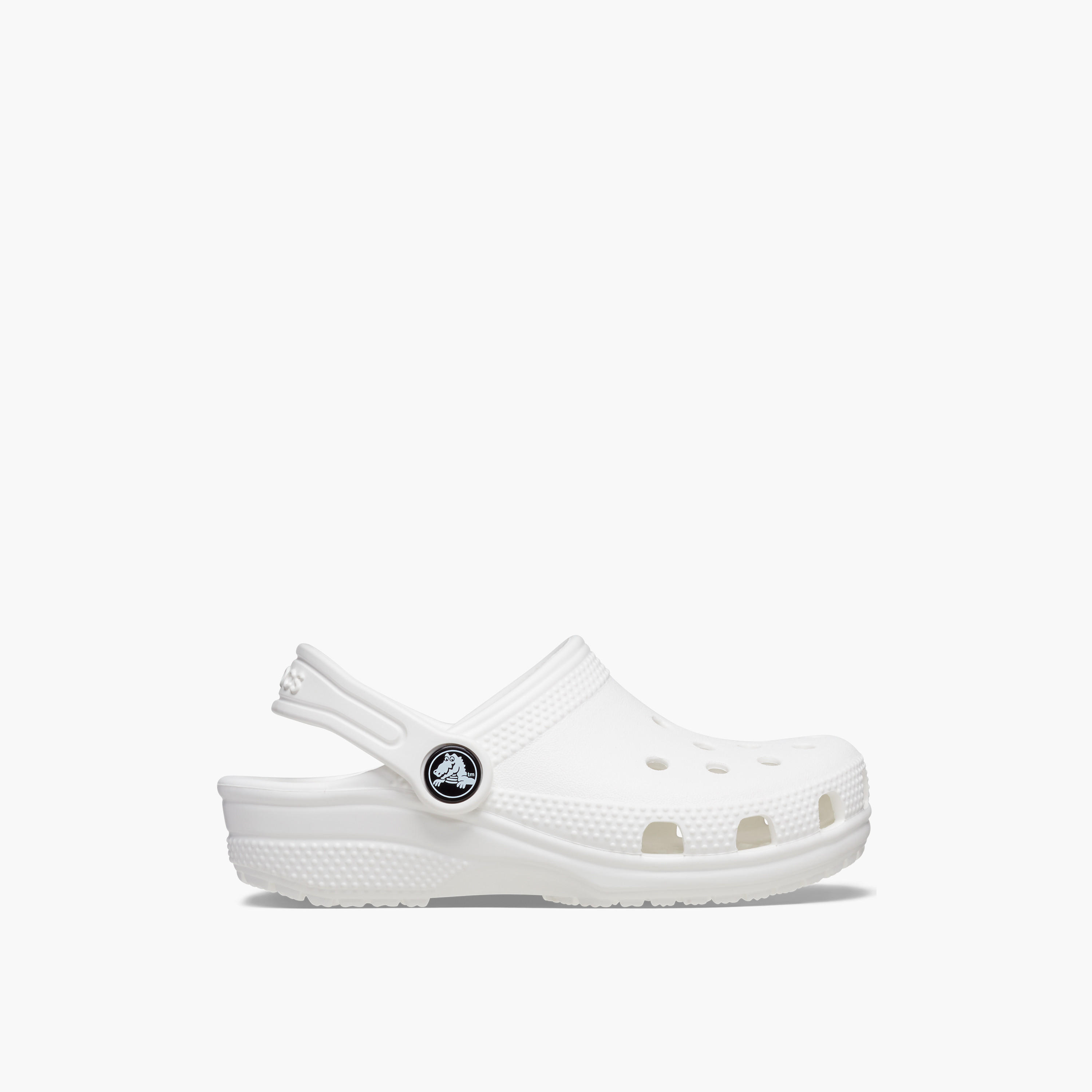 Crocs Unisex Cutout Detail Clogs with Back Strap - 206990-100-boys-shoes-sandals-image-2