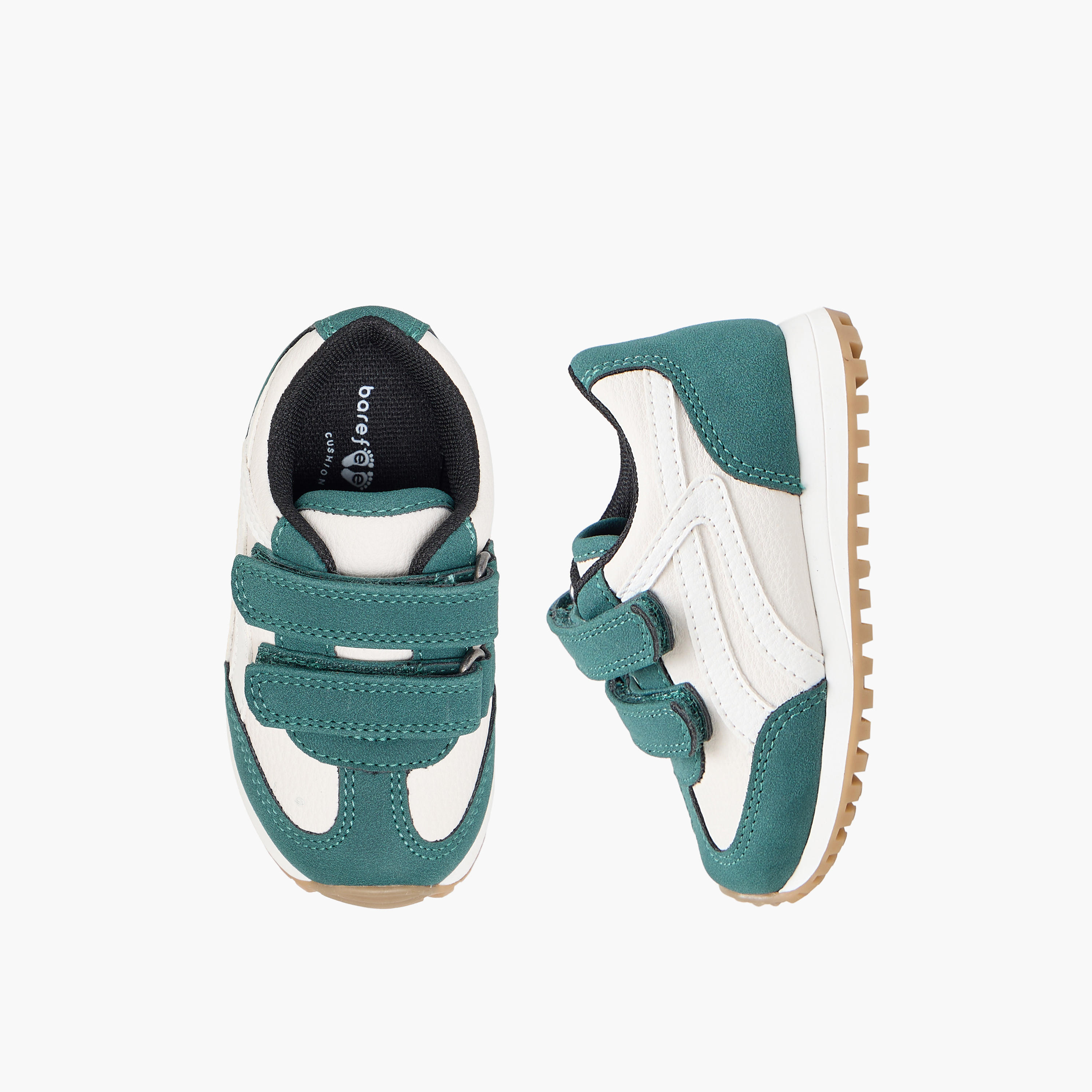 حذاء رياضي بطول الكاحل وشريط إغلاق لاصق للأولاد من بيرفيت-boys-shoes-sneakers-image-1
