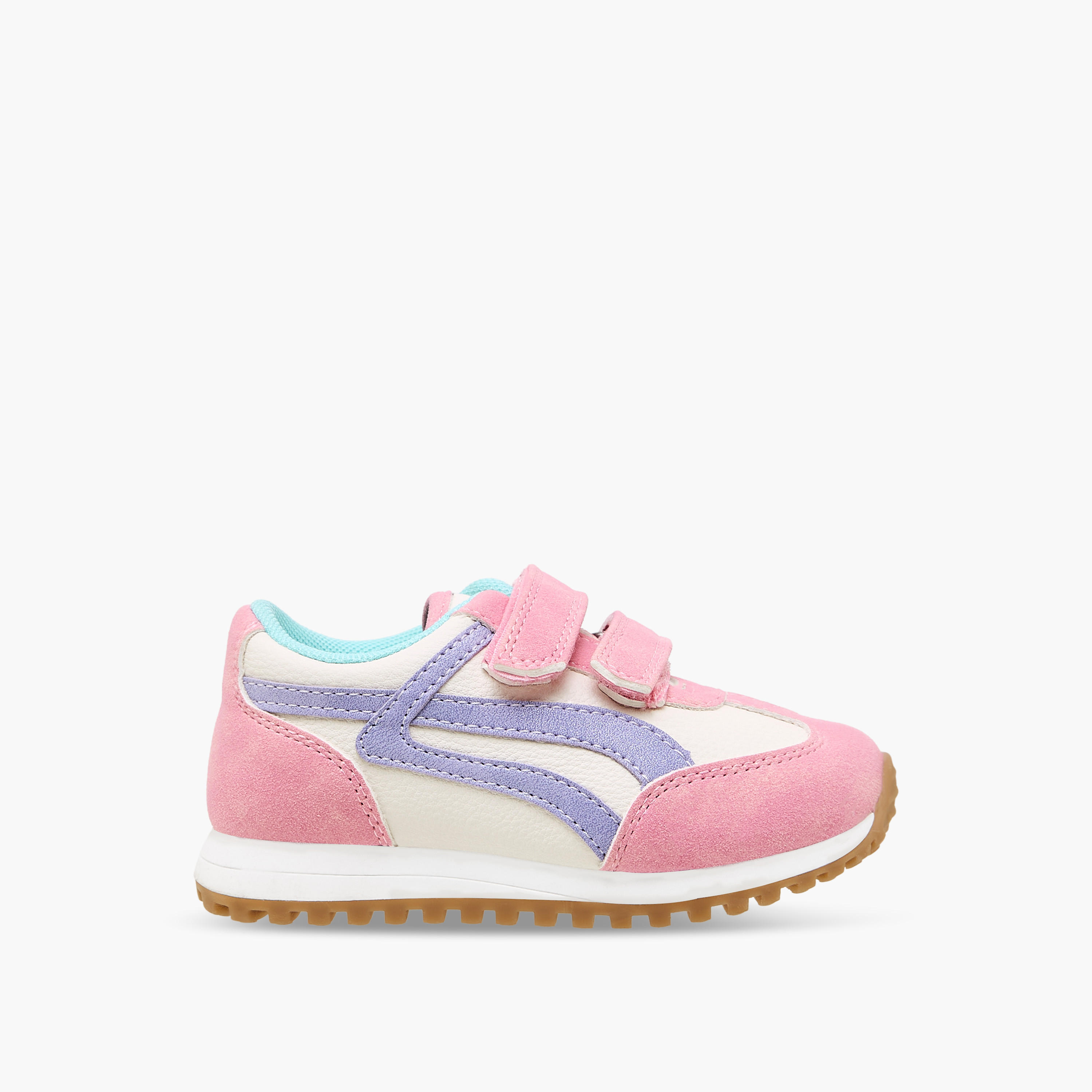 Barefeet Girls Hook & Loop Ankle Sneakers-girls-shoes-sneakers-image-3