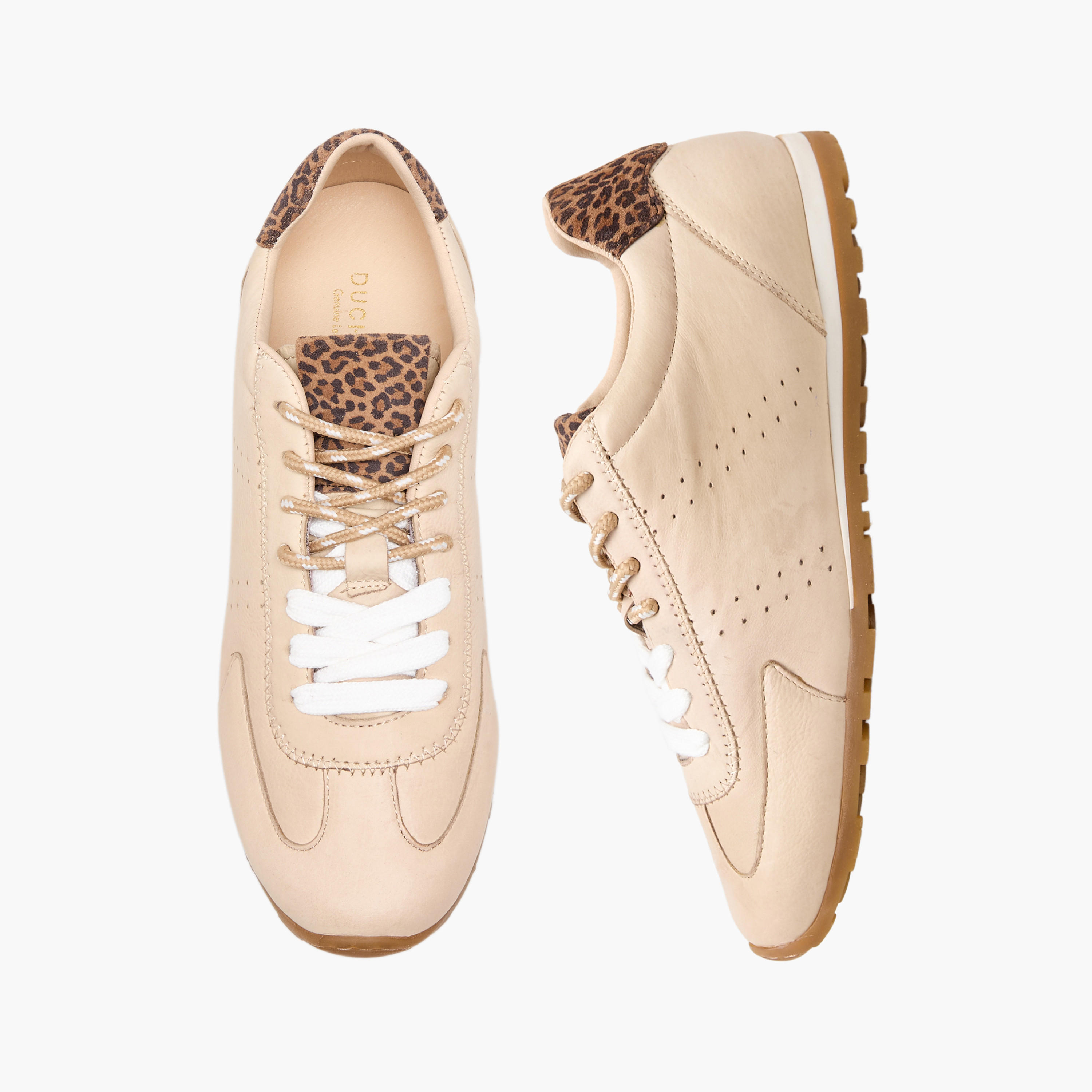 حذاء سنيكرز جلد برباط إغلاق للنساء من دوتشيني-women-shoes-sneakers-image-1