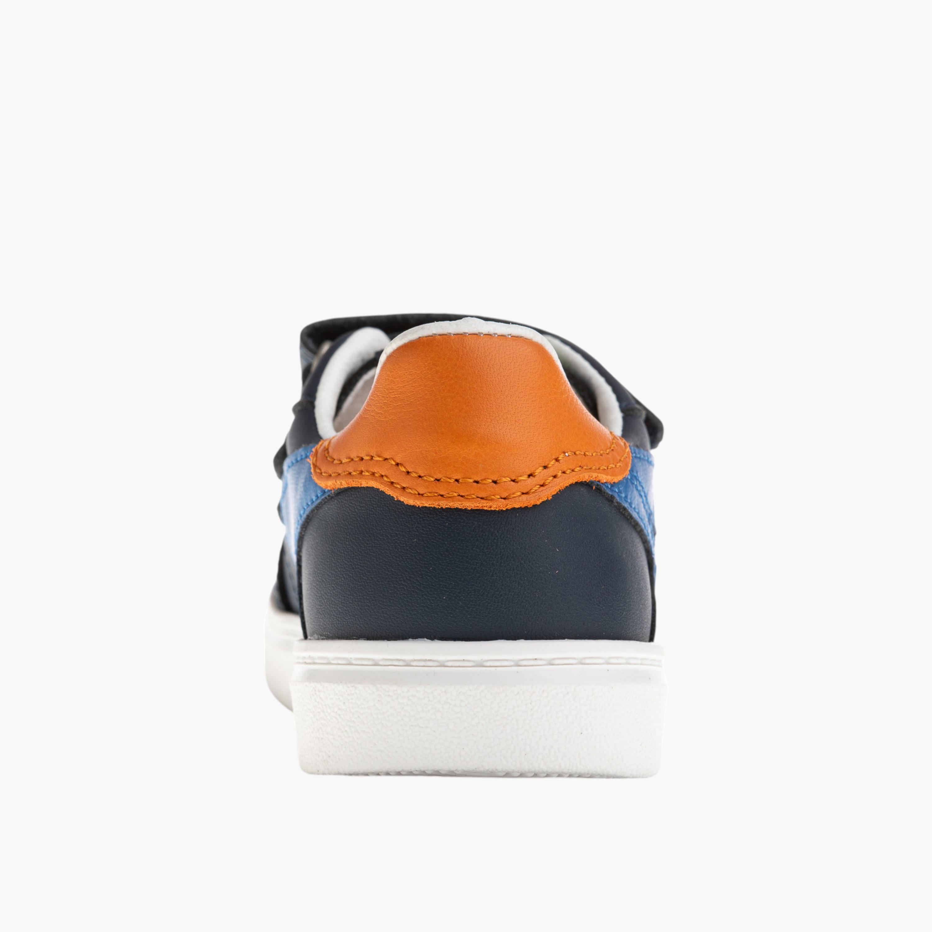 Pablosky Boys' Textured Sneakers with Hook & Loop Closure-boys-shoes-sneakers-image-3