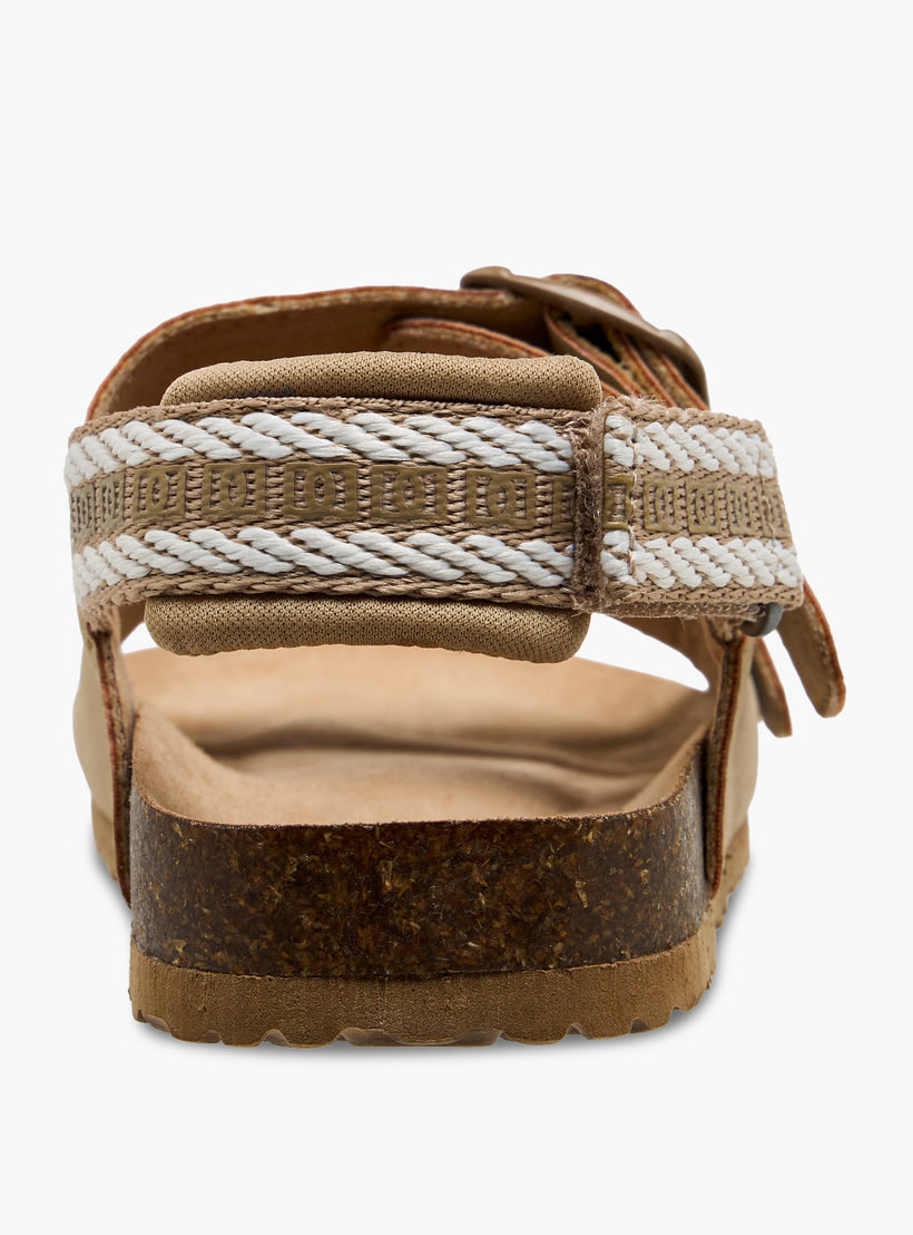 صندل بشريط إغلاق لاصق وتفاصيل إبزيم للأولاد من مستر دوتشيني-boys-shoes-sandals-image-4