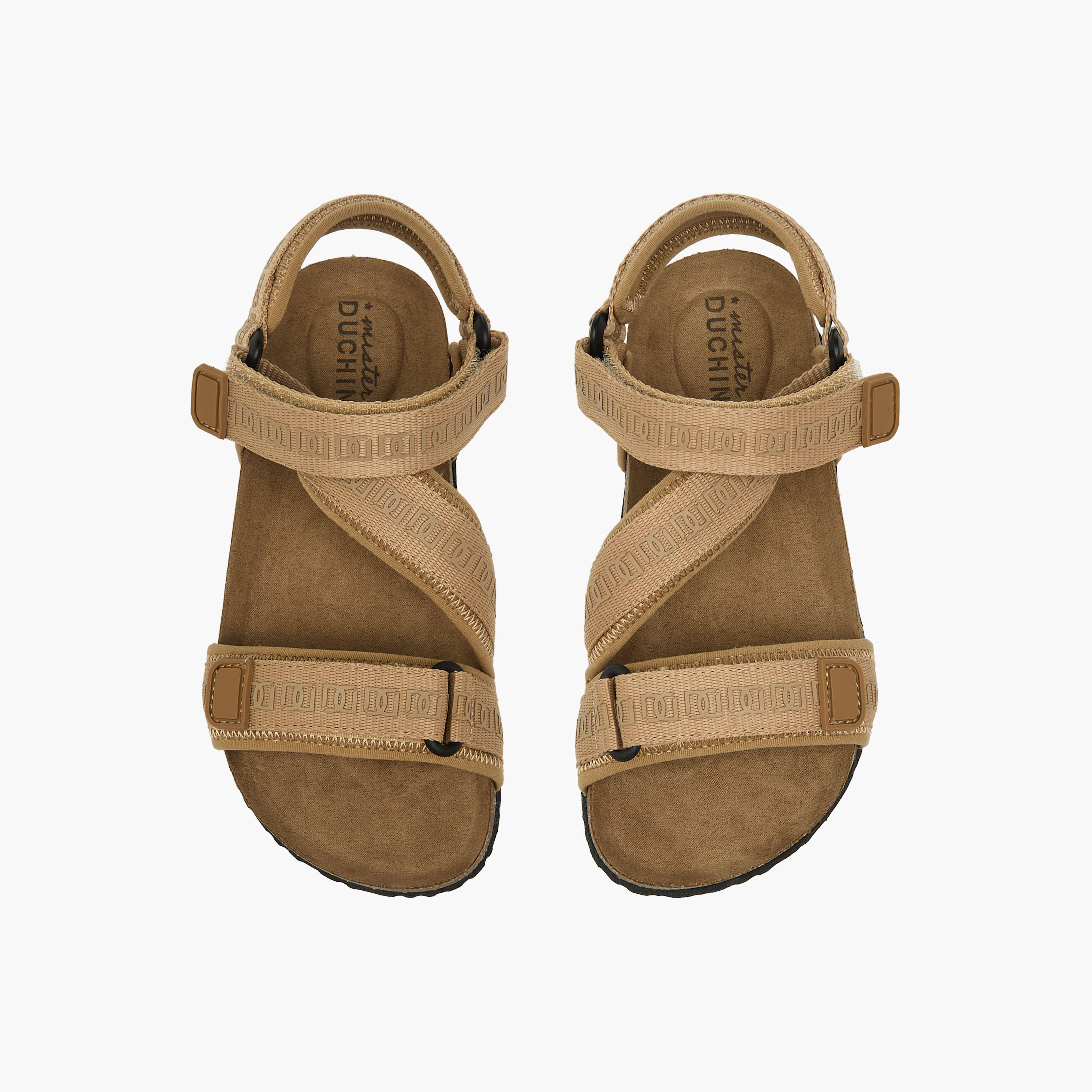 صندل أحزمة بشريط إغلاق لاصق وملمس بارز للأولاد من مستر دوتشيني-boys-shoes-sandals-image-1