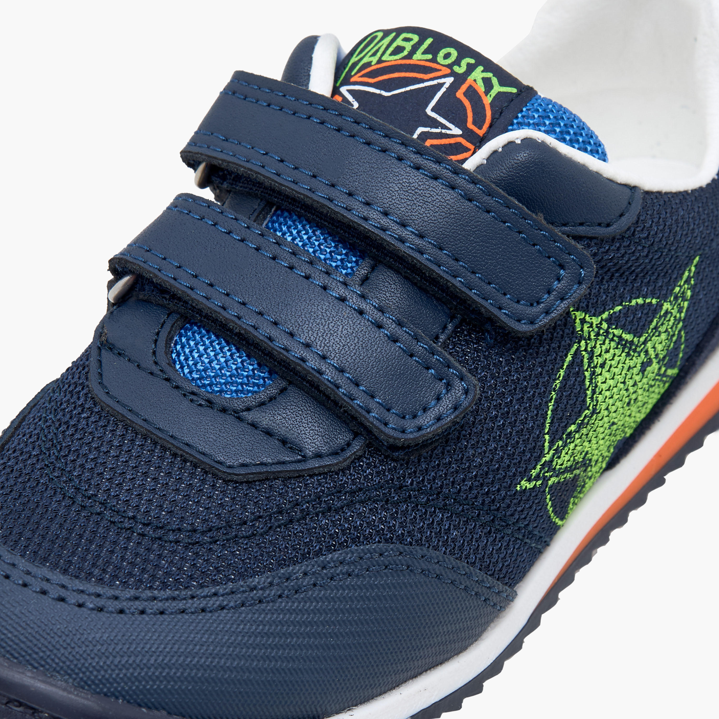 Pablosky Sports Shoes with Hook & Loop Closure, Printed-baby-boys-shoes-closedshoes-image-4