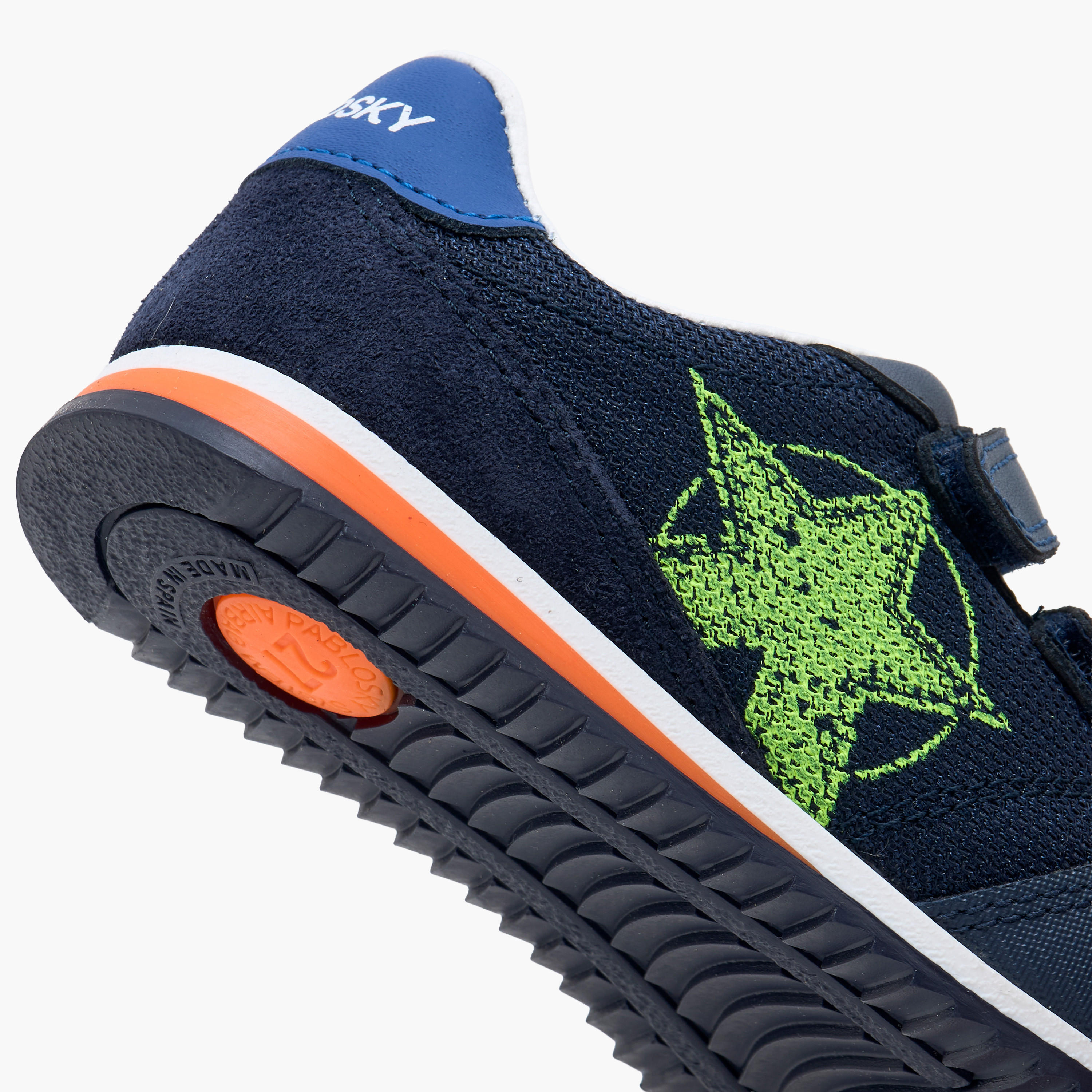 Pablosky Sports Shoes with Hook & Loop Closure, Printed-baby-boys-shoes-closedshoes-image-5