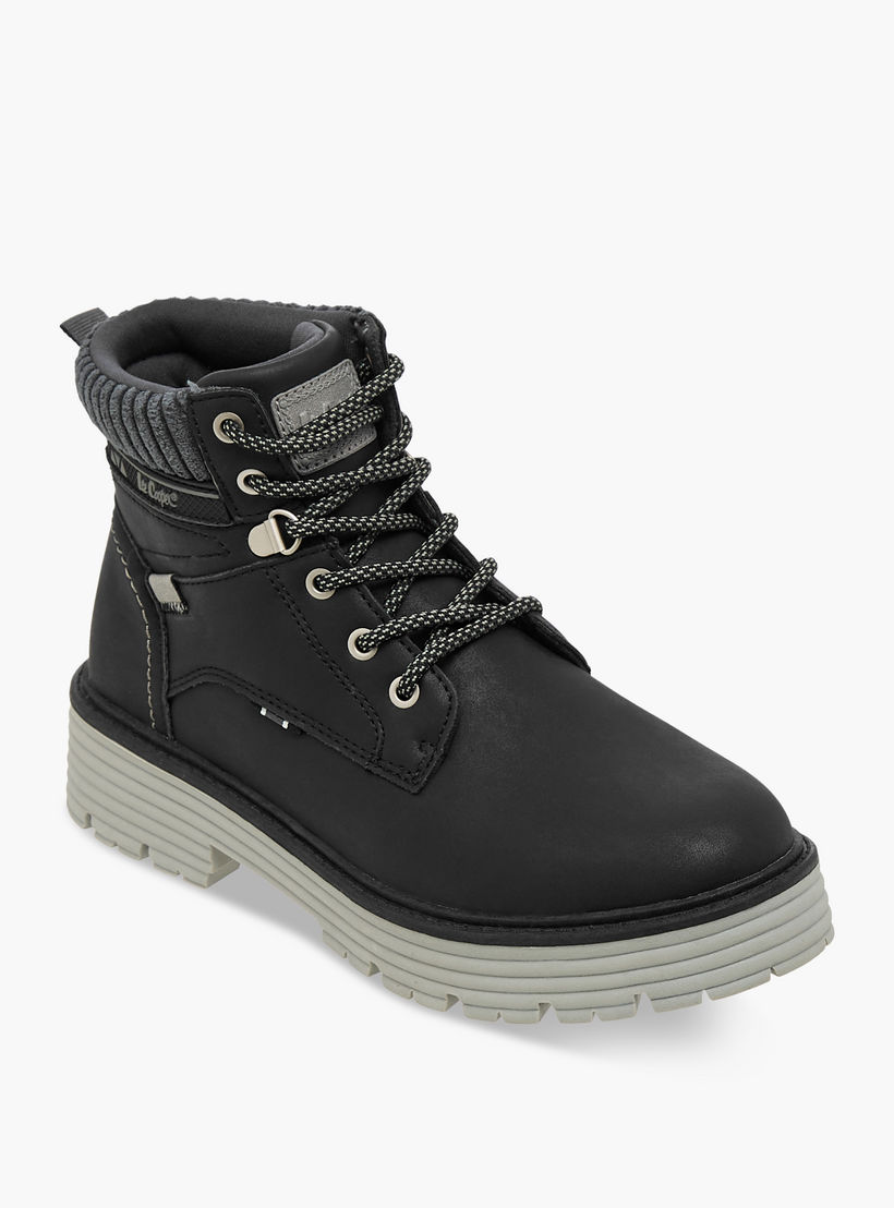 بوت طول الكاحل برباط للنساء من لي كوبر-women-shoes-boots-image-3