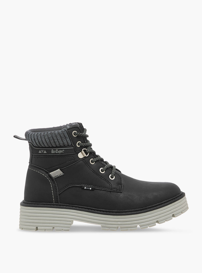 بوت طول الكاحل برباط للنساء من لي كوبر-women-shoes-boots-image-4