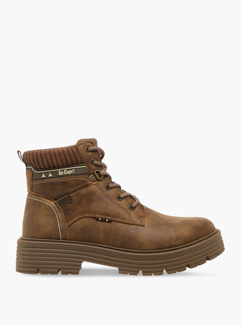 بوت طول الكاحل برباط للنساء من لي كوبر-women-shoes-boots-image-3