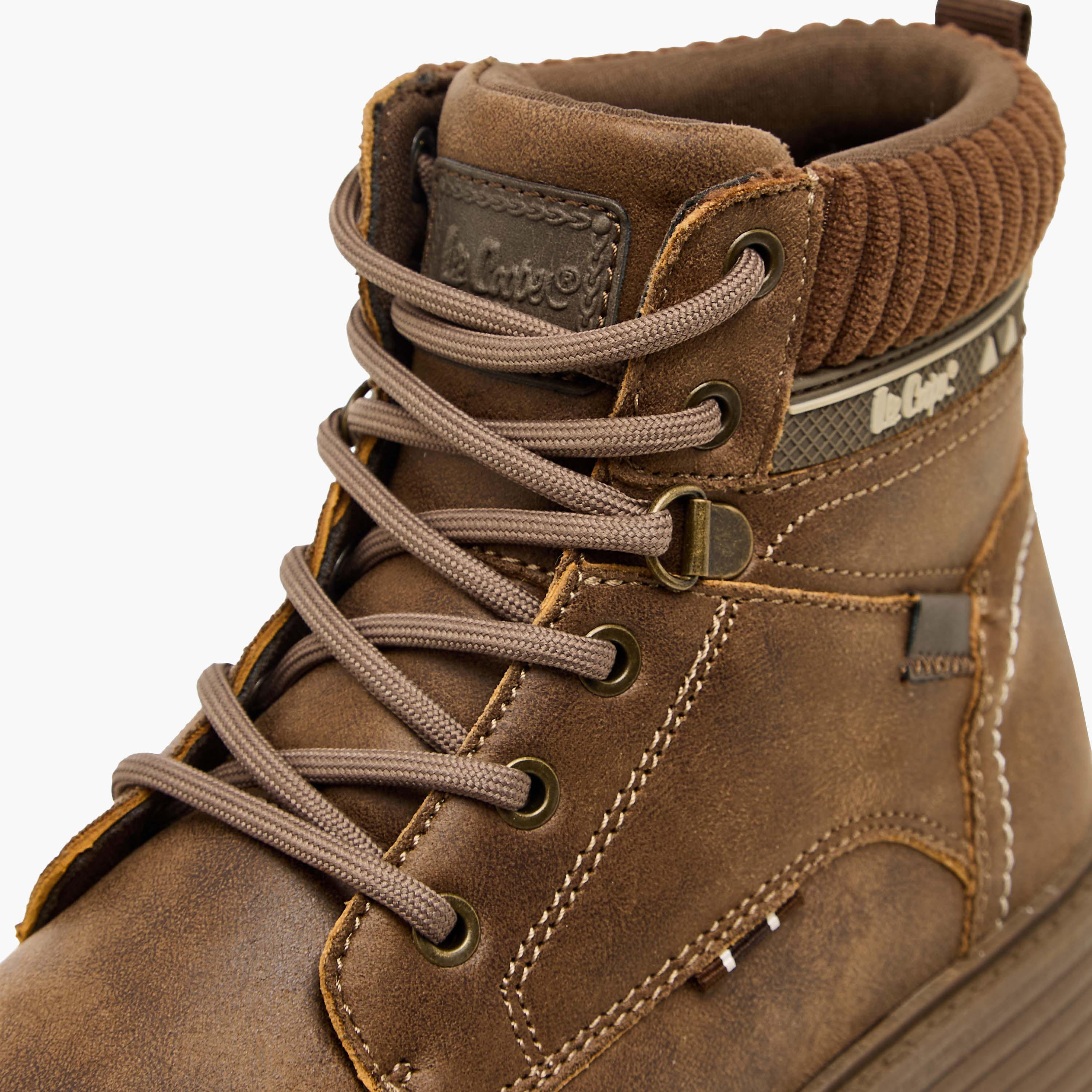 بوت طول الكاحل برباط للنساء من لي كوبر-women-shoes-boots-image-4