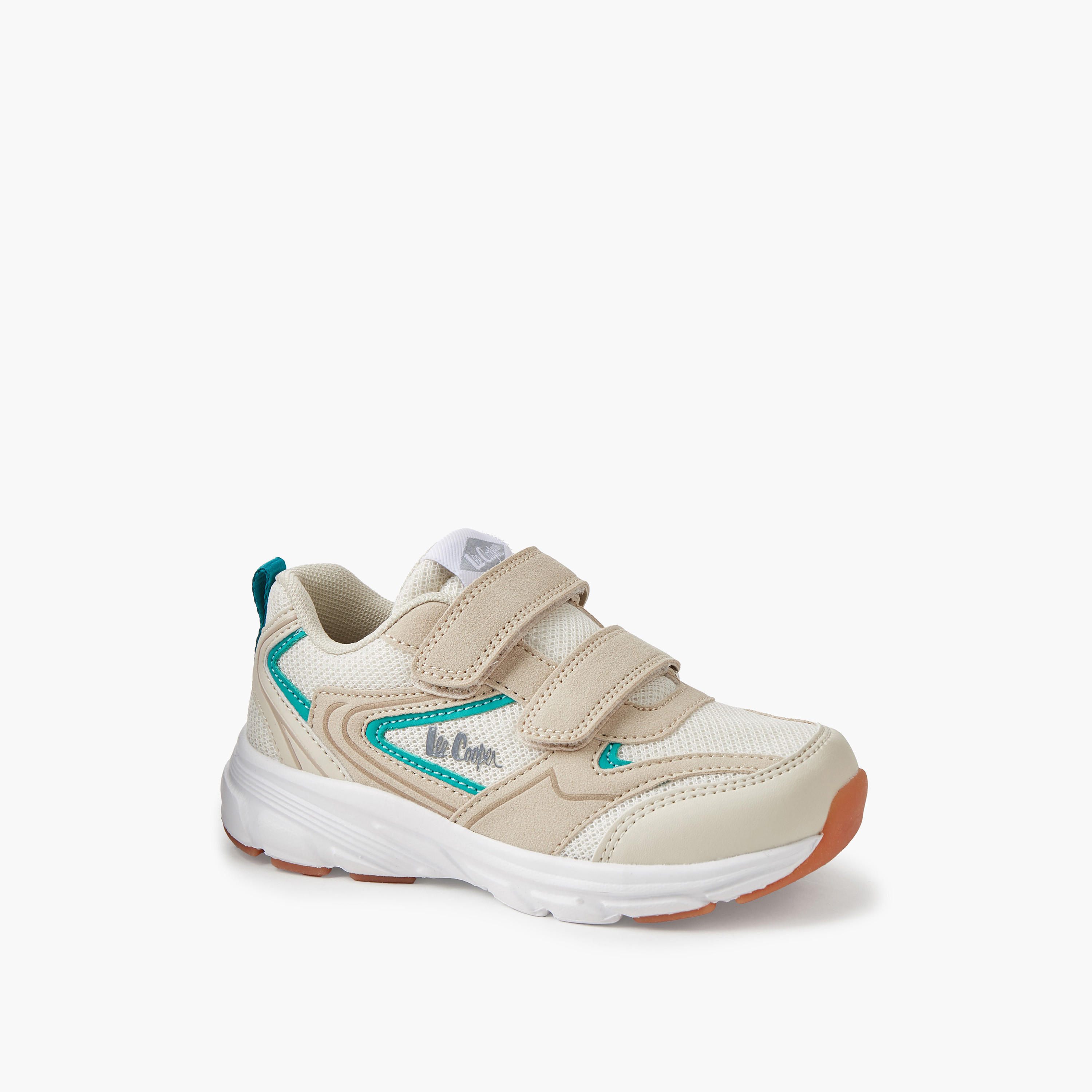 حذاء سنيكرز بطول الكاحل بشريط إغلاق لاصق للأولاد من لي كوبر-boys-shoes-sneakers-image-2