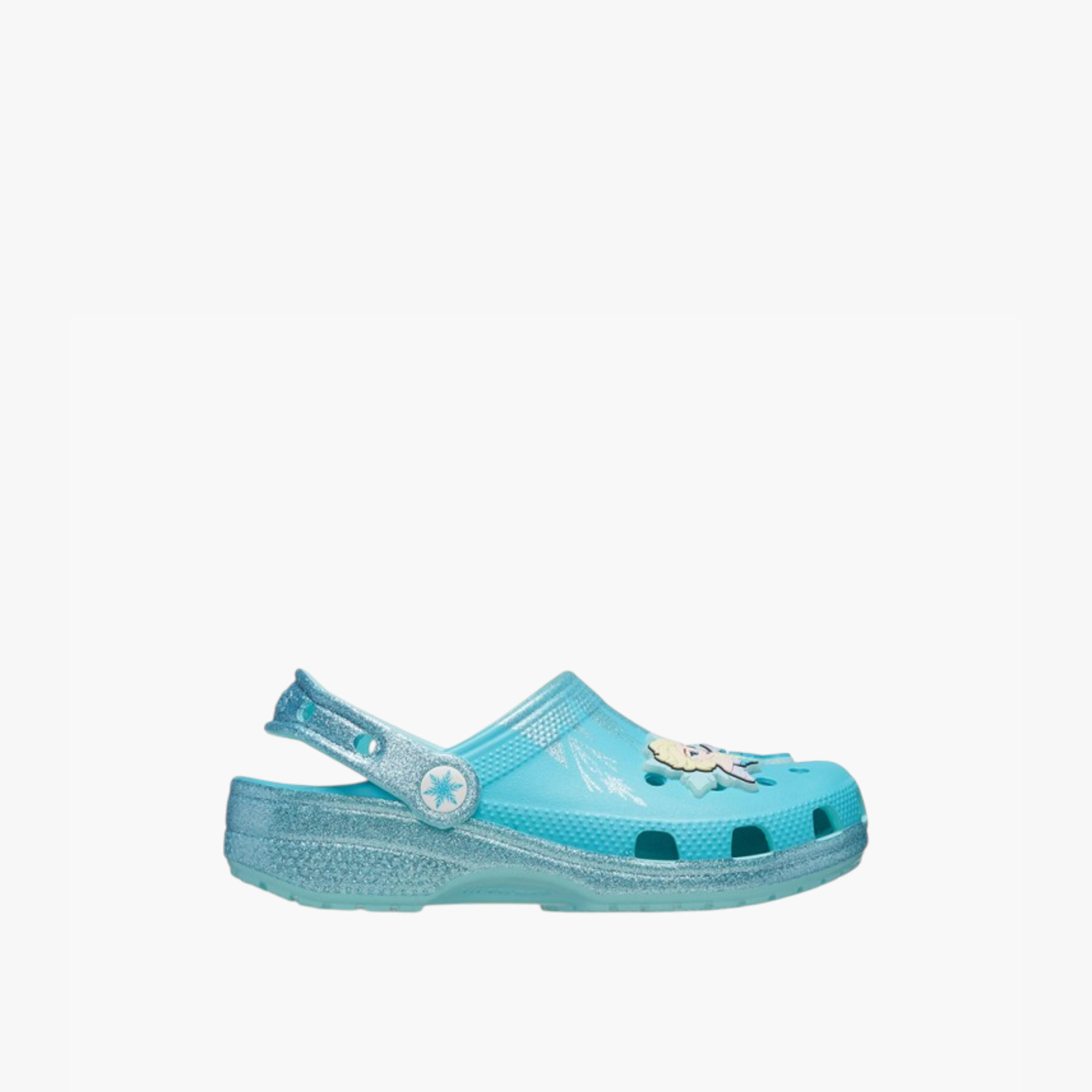 صندل كلوج بحزام خلفي وزينة إلسا من فروزن للبنات من كروكس-girls-shoes-sandals-image-6