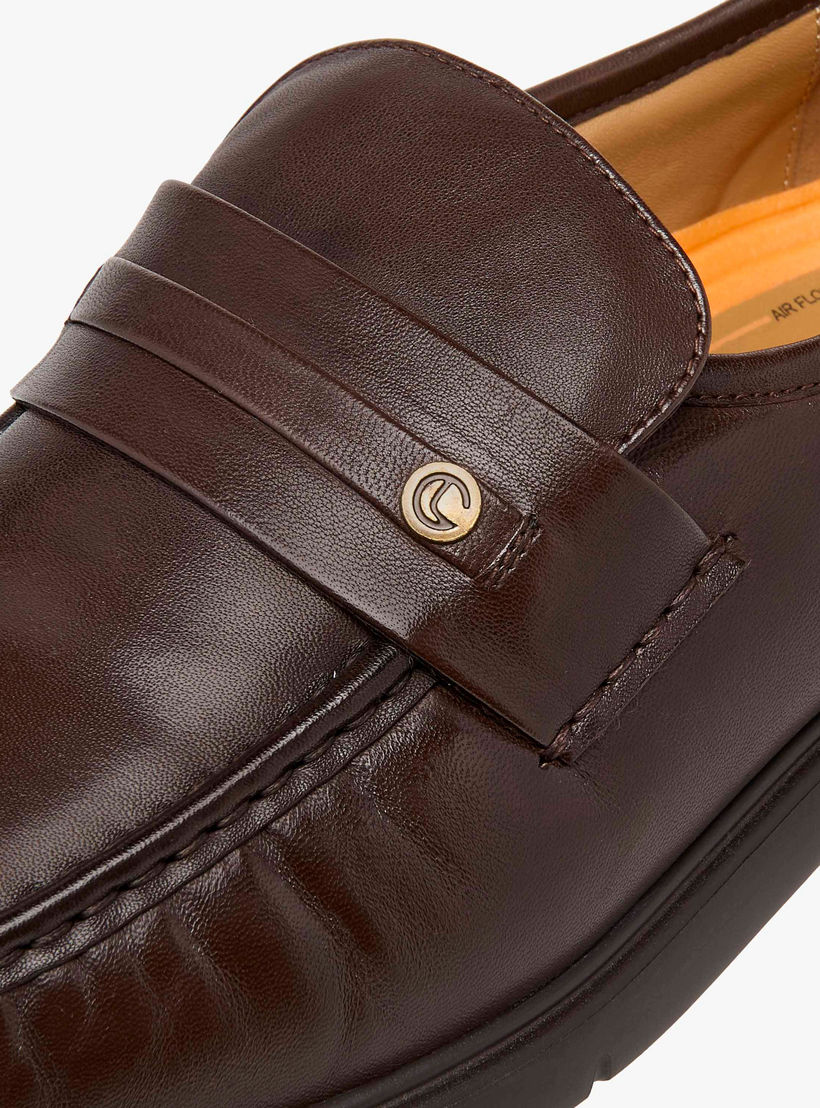 Le Confort Leather Solid Slip-On Moccasins-men-shoes-formalshoes-image-4