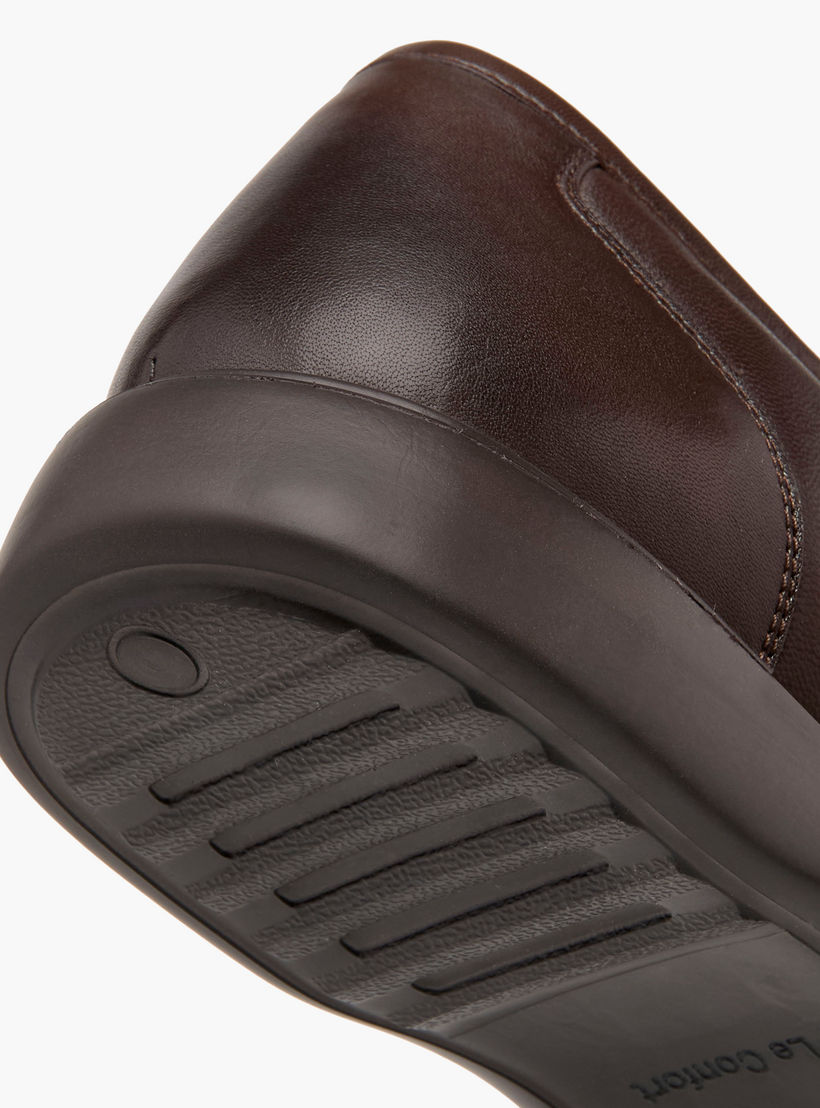 Le Confort Leather Solid Slip-On Moccasins-men-shoes-formalshoes-image-5