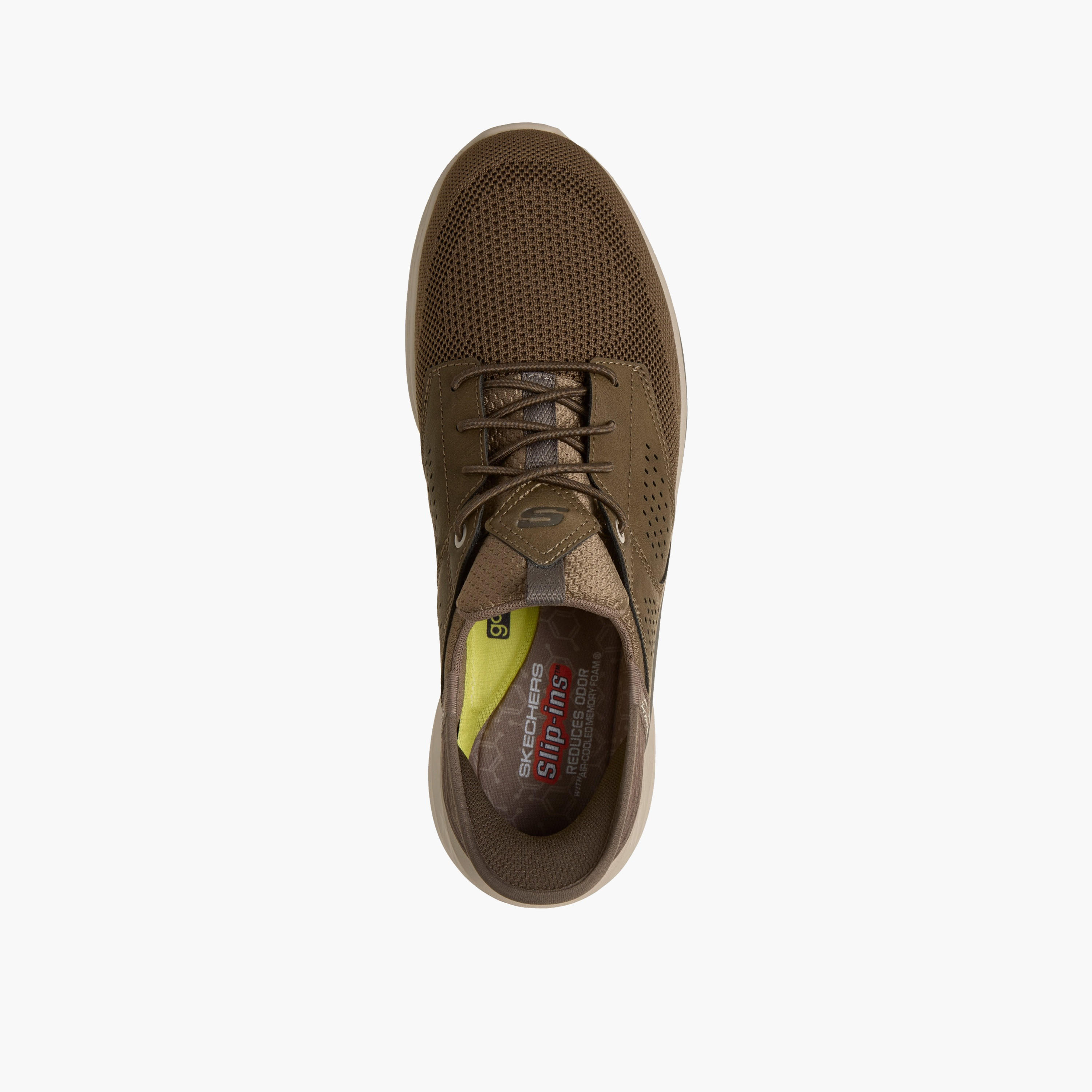 حذاء سليد رياضي سهل الإرتداء للرجال من سكيتشرز-men-shoes-sneakers-image-2
