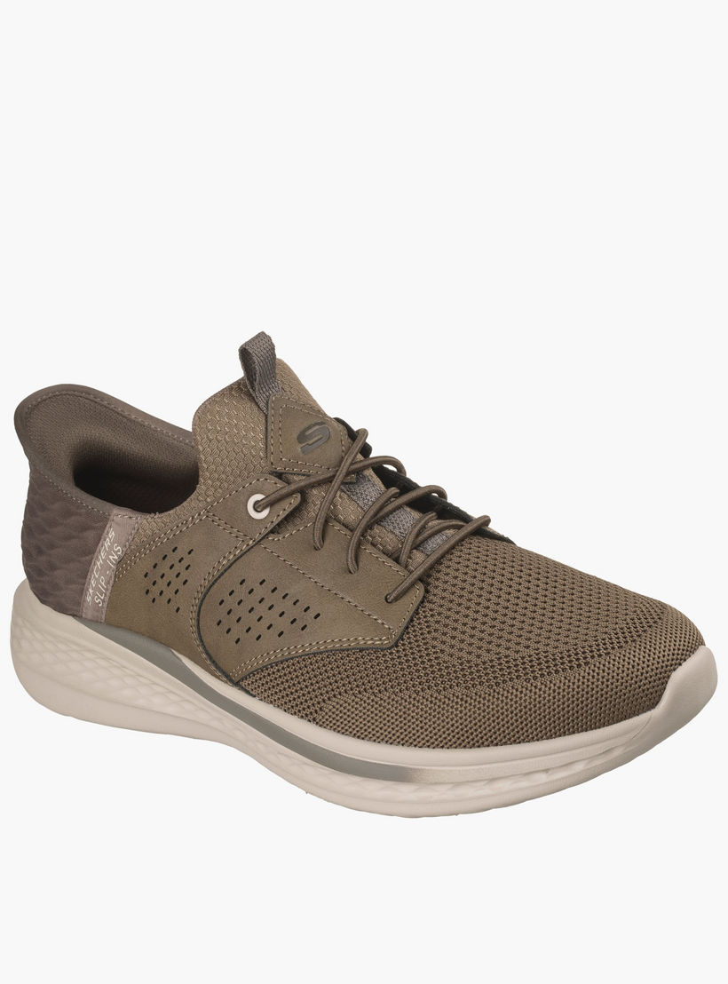 حذاء سليد رياضي سهل الإرتداء للرجال من سكيتشرز-men-shoes-sneakers-image-5
