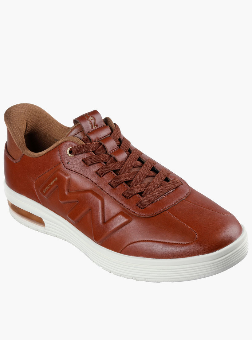 حذاء رياضي جلد منقوش سوب إير سينك للرجال من سكيتشيرز-men-shoes-sneakers-image-5