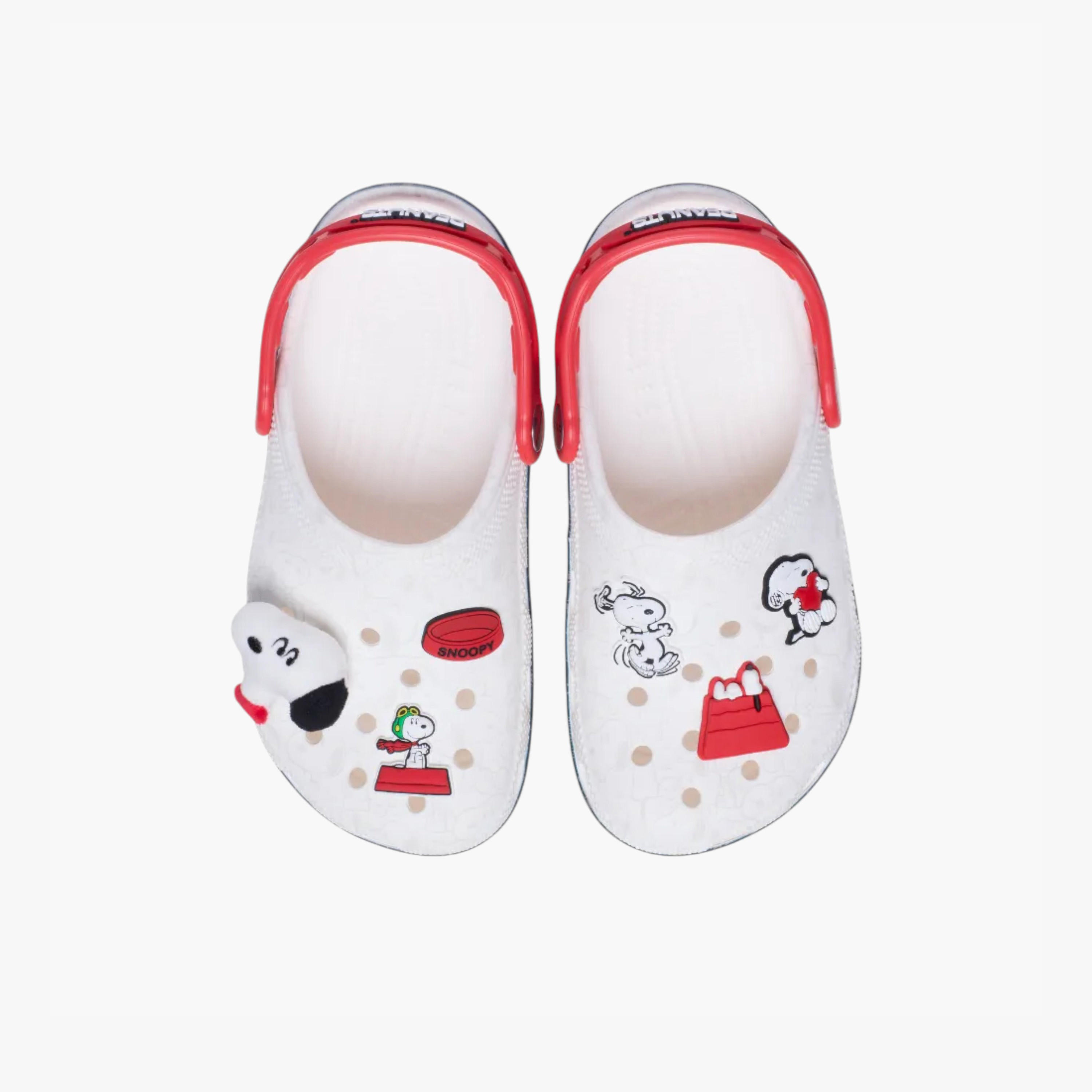 صندل بتصميم بيناتس جيبيتز بكعب سميك وحزام خلفي للأطفال من كروكس - 211126-90H-girls-shoes-sandals-image-1