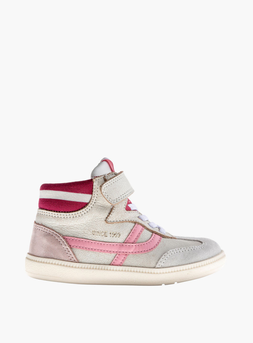 Pablosky Girls' High Top Sneakers with Hook and Loop Closure - 211137-baby-girls-shoes-closedshoes-image-2