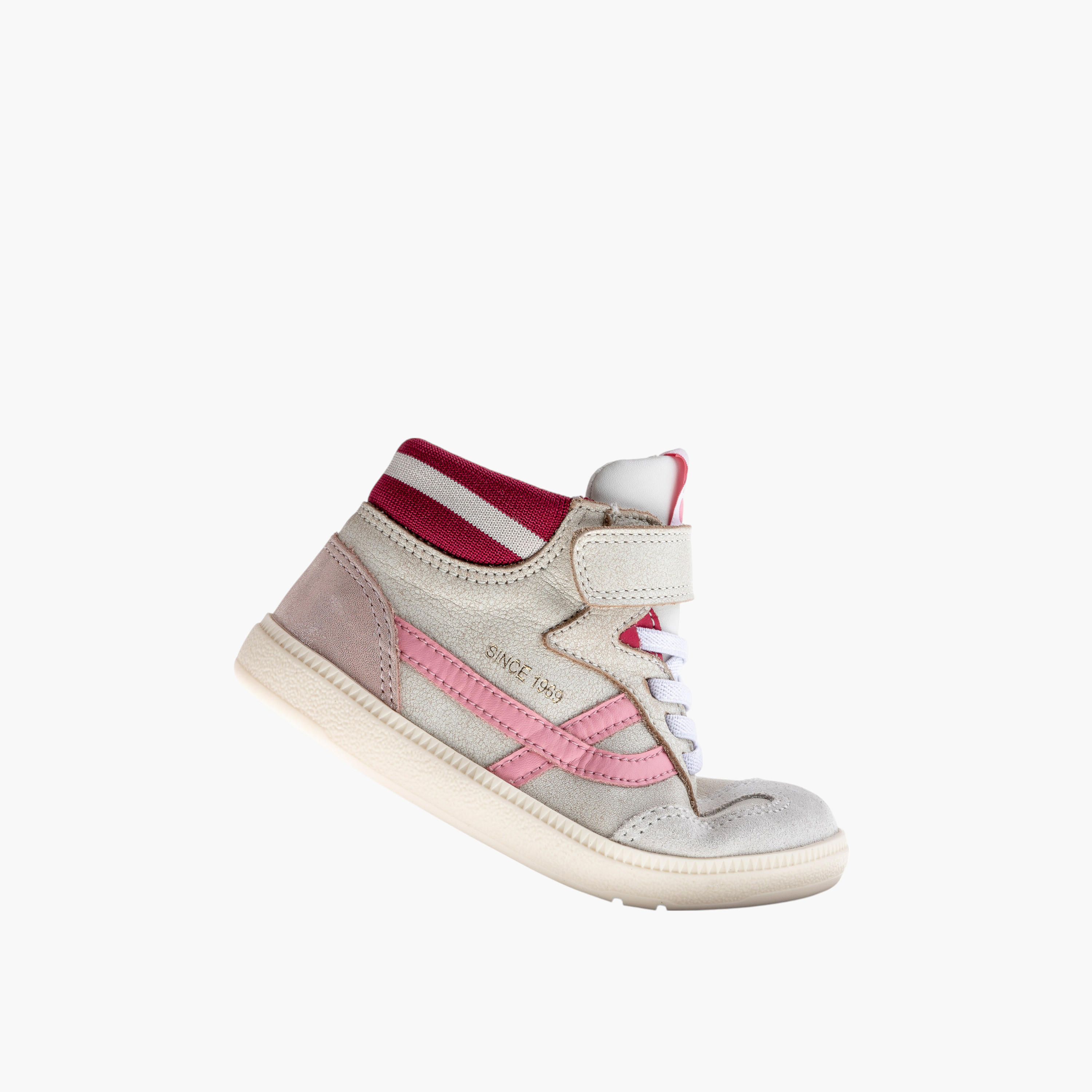 Pablosky Girls' High Top Sneakers with Hook and Loop Closure - 211137-baby-girls-shoes-closedshoes-image-7