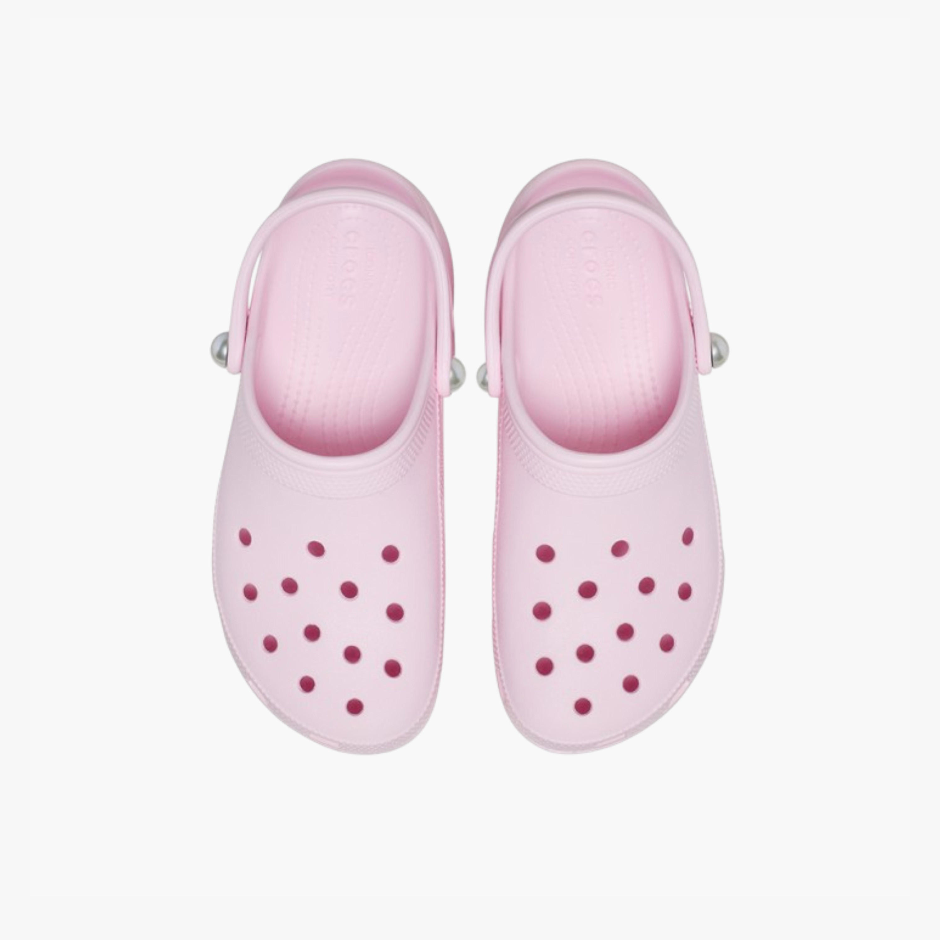 صندل بكعب سميك وحزام خلفي للنساء من كروكس - 211231-6ZW-women-shoes-sandals-heeled-image-1