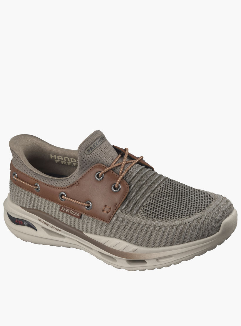 Skechers Men ARCH FIT ORVAN Slip-On Sports Shoes-sports-men-shoes-image-4