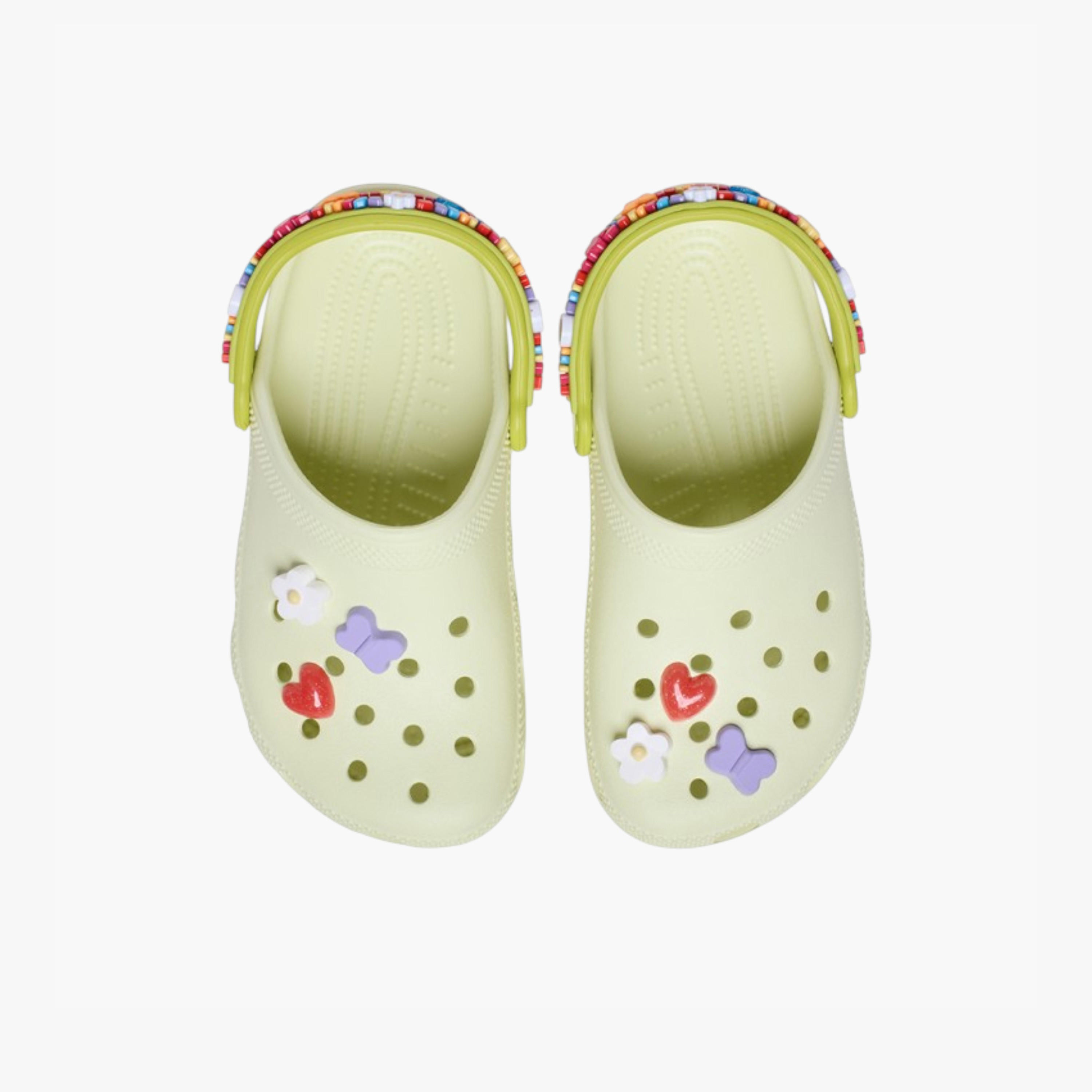 Crocs Girls' Classic Friendship Bracelet Clogs with Backstrap - 211307-3ZL-girls-shoes-sandals-image-1