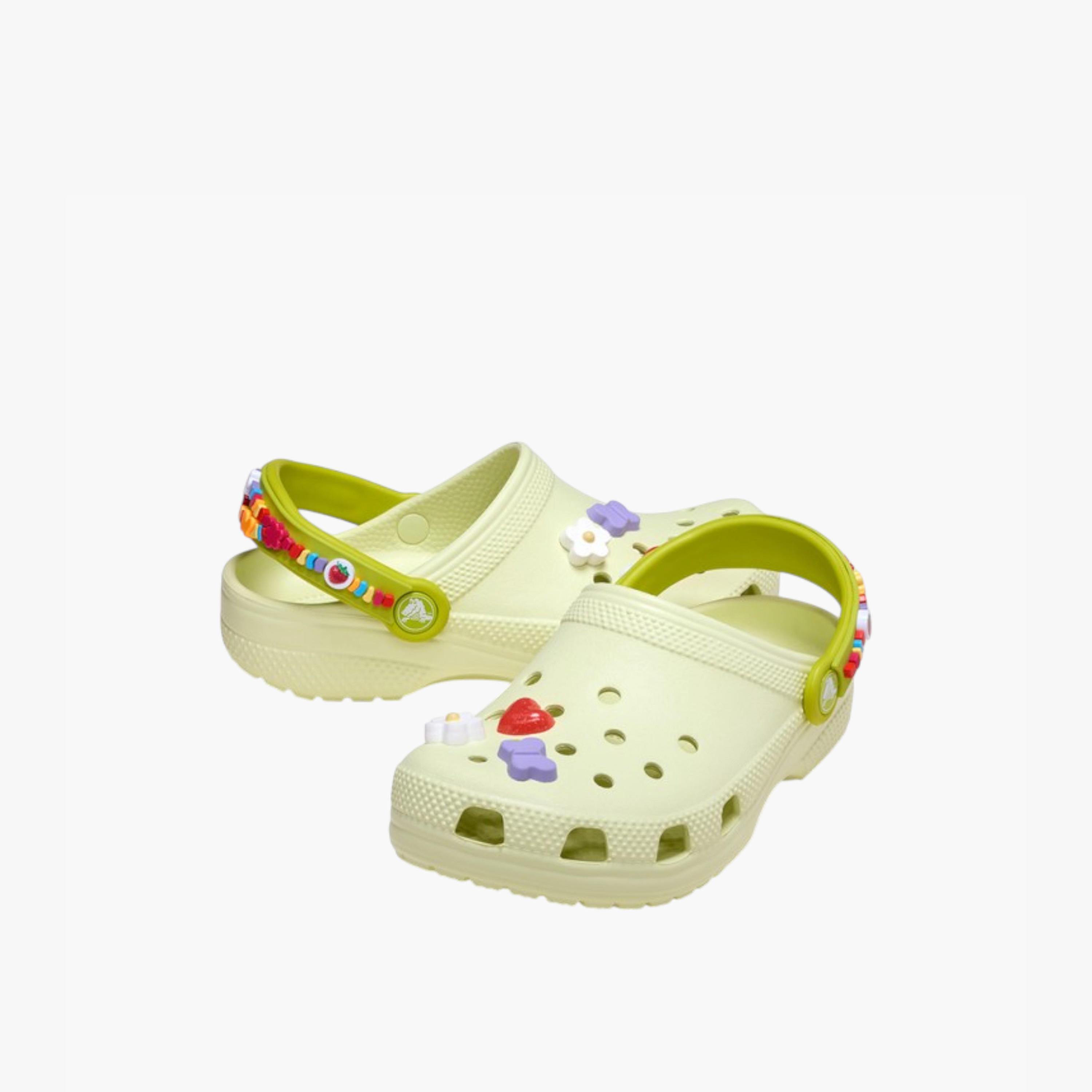 Crocs Girls' Classic Friendship Bracelet Clogs with Backstrap - 211307-3ZL-girls-shoes-sandals-image-3