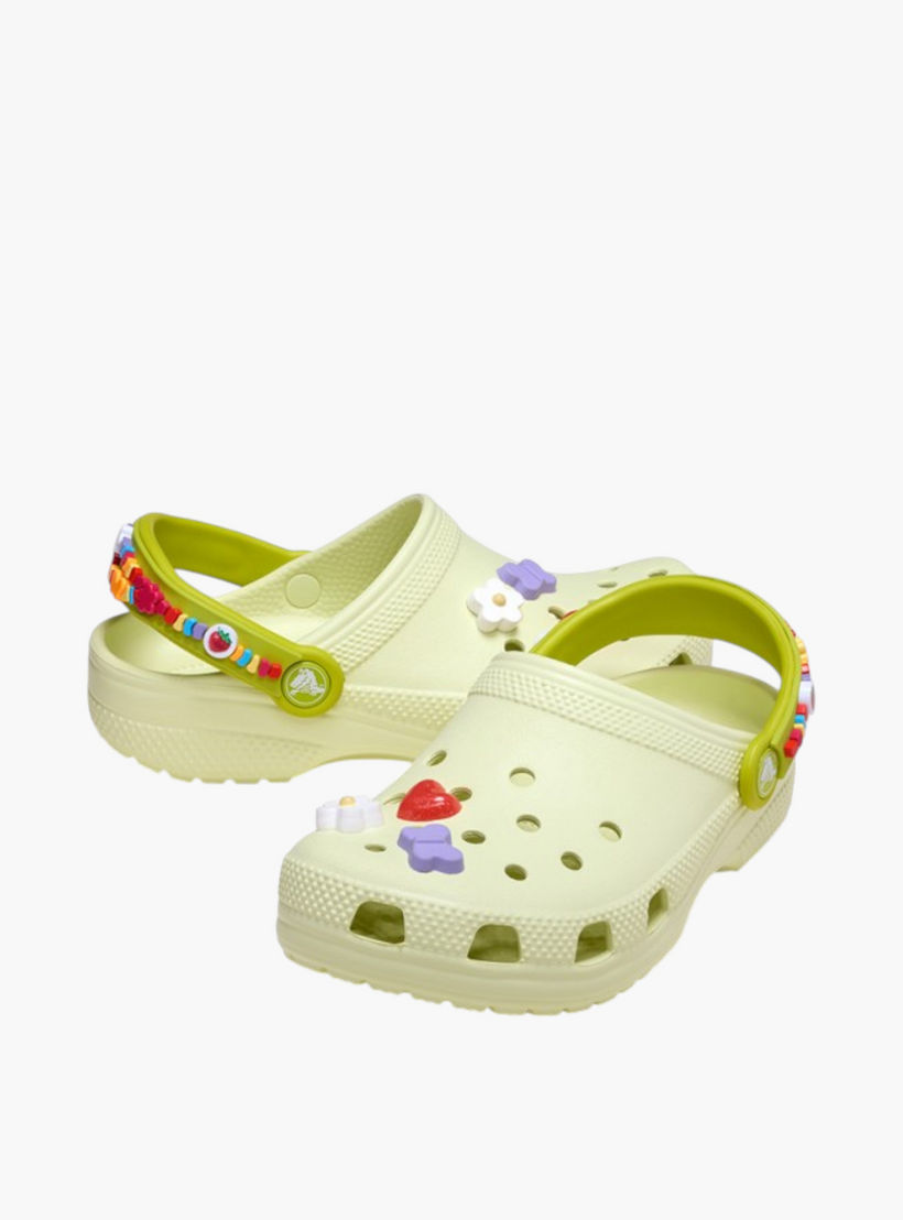 Crocs Girls' Classic Friendship Bracelet Clogs with Backstrap - 211307-3ZL-girls-shoes-sandals-image-3