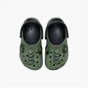 Crocs Kids' Classic IAM Scary Dino Clogs with Backstrap - 211372-001-baby-boys-shoes-sandals-image-1
