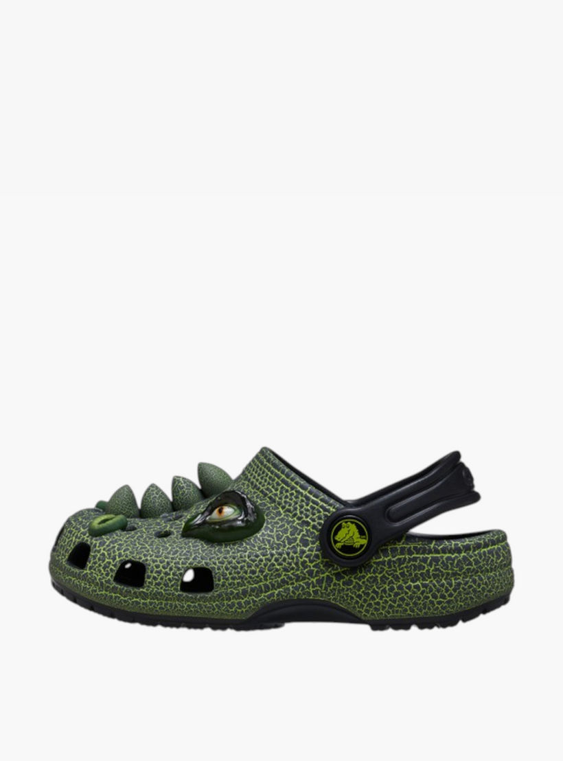 Crocs Kids' Classic IAM Scary Dino Clogs with Backstrap - 211372-001-girls-shoes-sandals-image-5