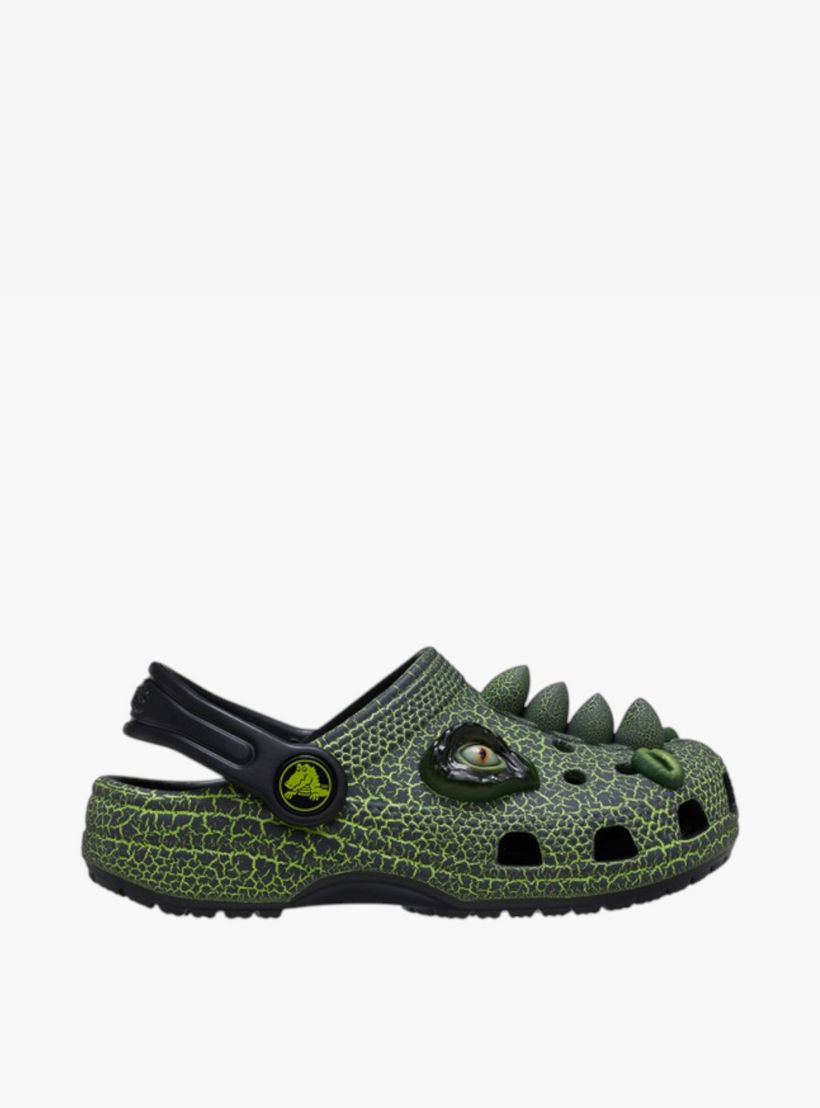 Crocs Kids' Classic IAM Scary Dino Clogs with Backstrap - 211372-001-girls-shoes-sandals-image-4