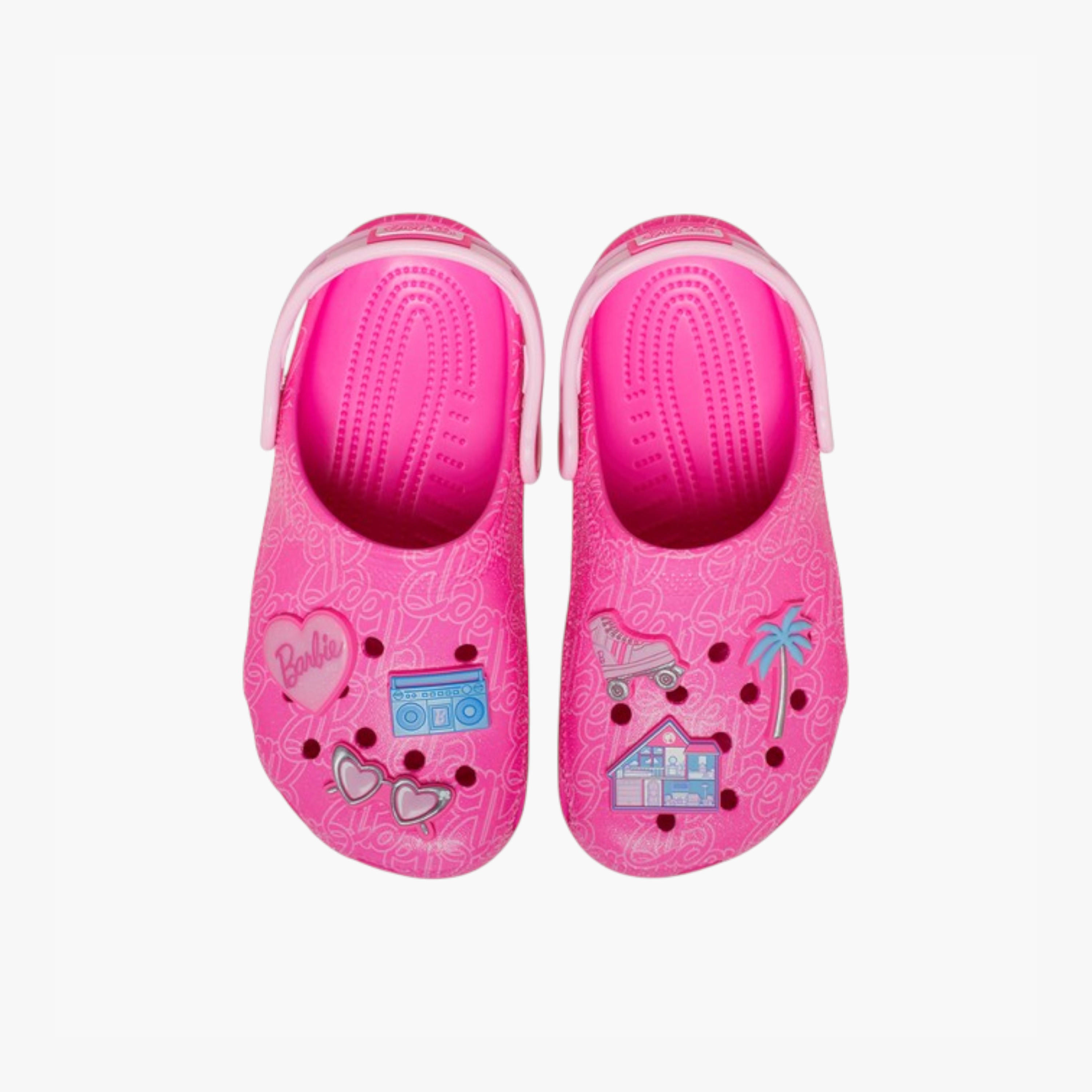 Crocs Girls' Barbie Clogs with Backstrap - 211406-90H-girls-shoes-sandals-image-1