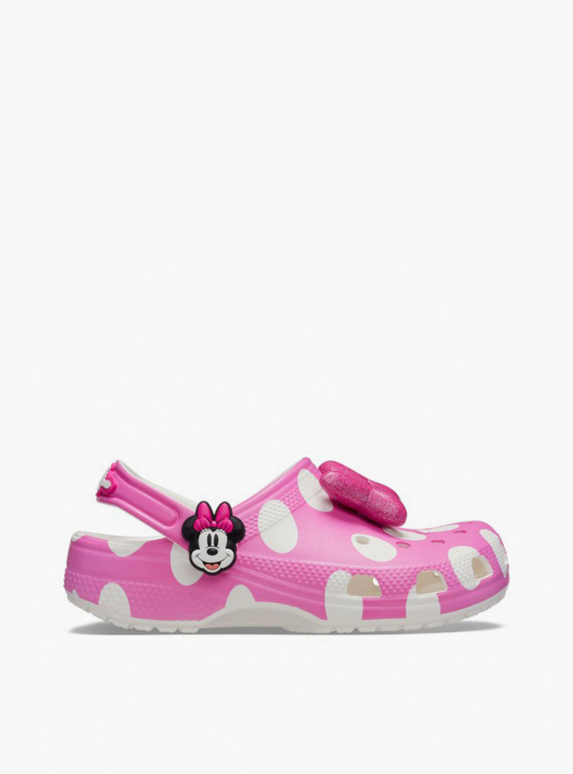صندل كلوج بحزام خلفي وطبعات ميني ماوس للبنات من كروكس-girls-shoes-sandals-image-2