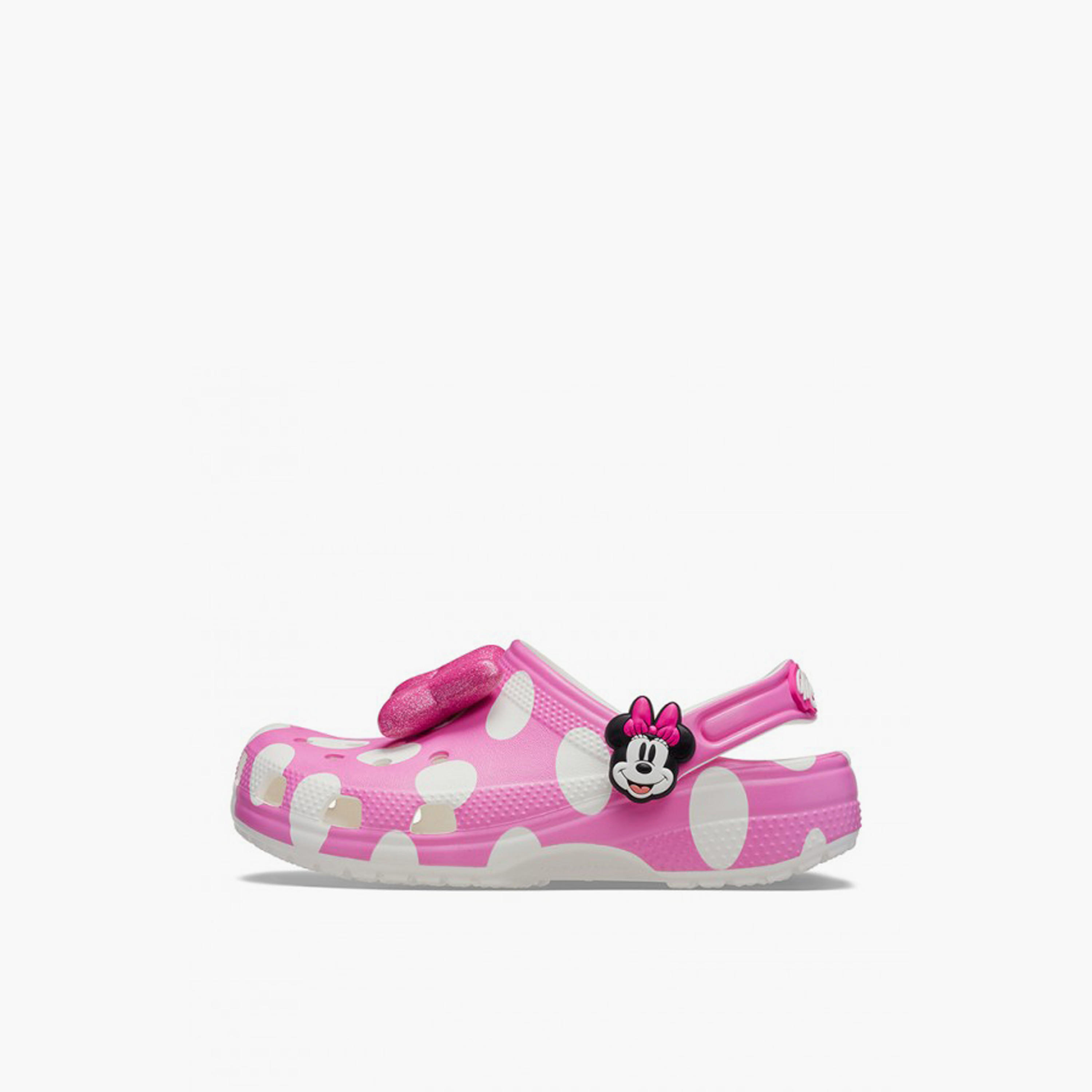 صندل كلوج بحزام خلفي وطبعات ميني ماوس للبنات من كروكس-girls-shoes-sandals-image-3