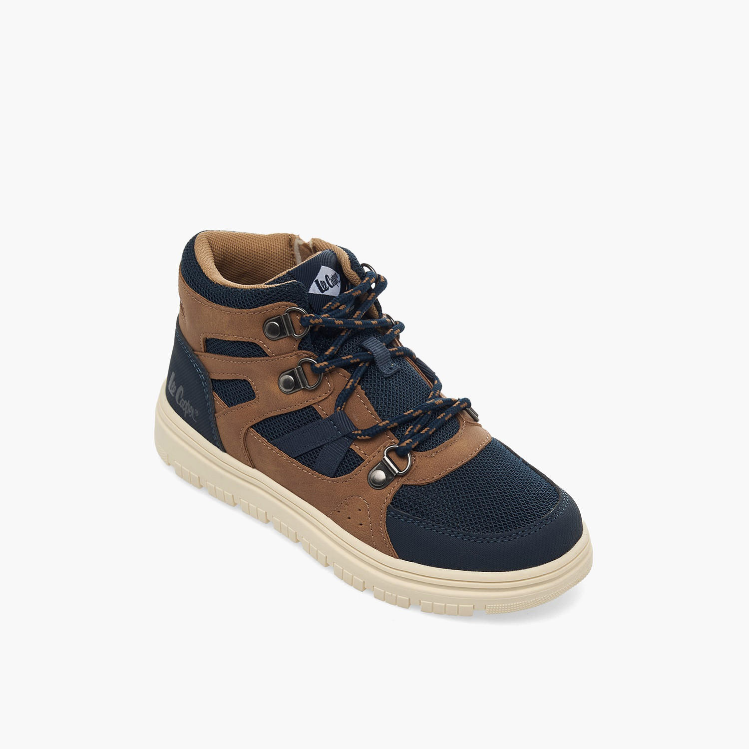 بوت كاحل برباط للأولاد من لي كوبر-boys-shoes-boots-image-2