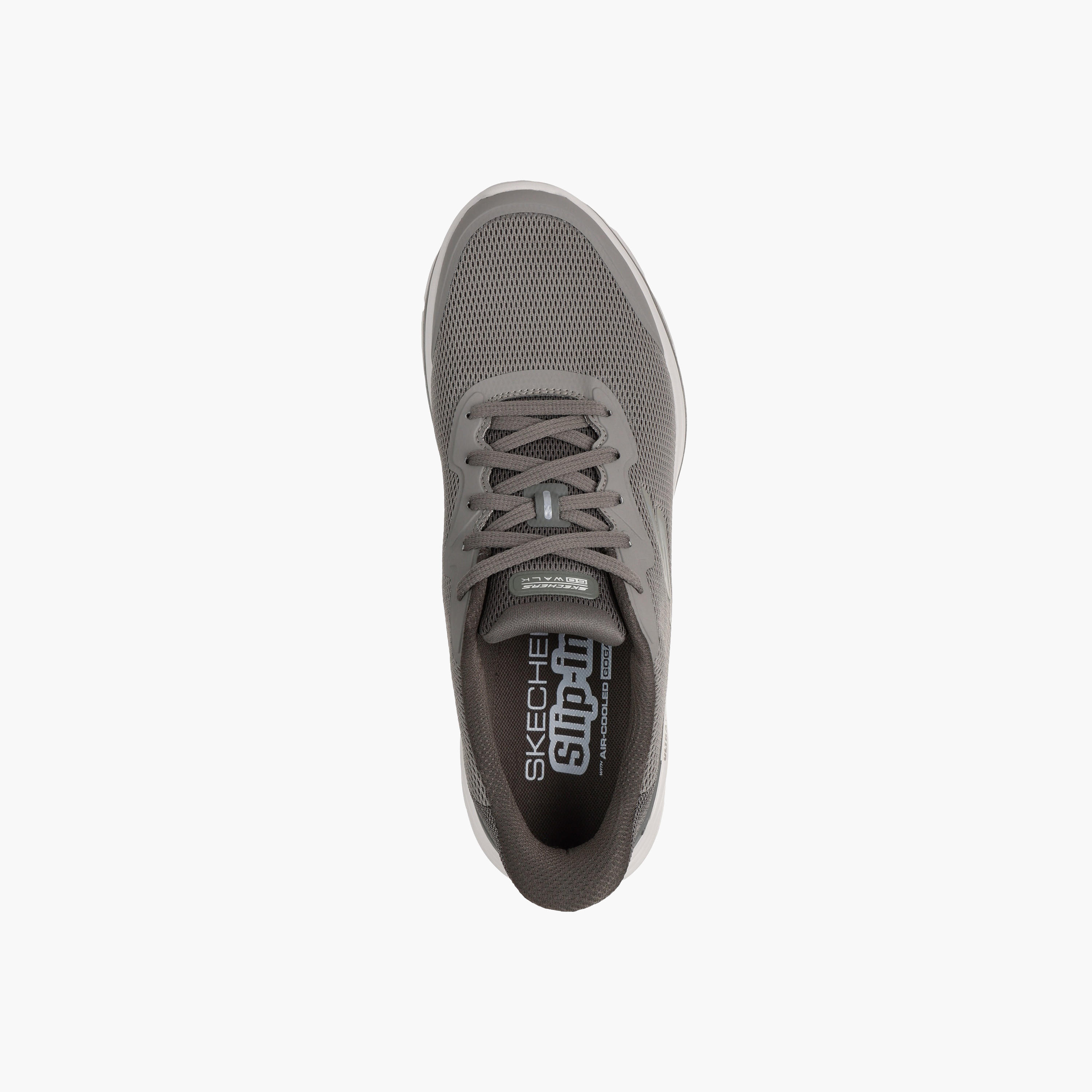 Skechers Men GO WALK 8 Lace-Up Walking Shoes-sports-men-shoes-image-2