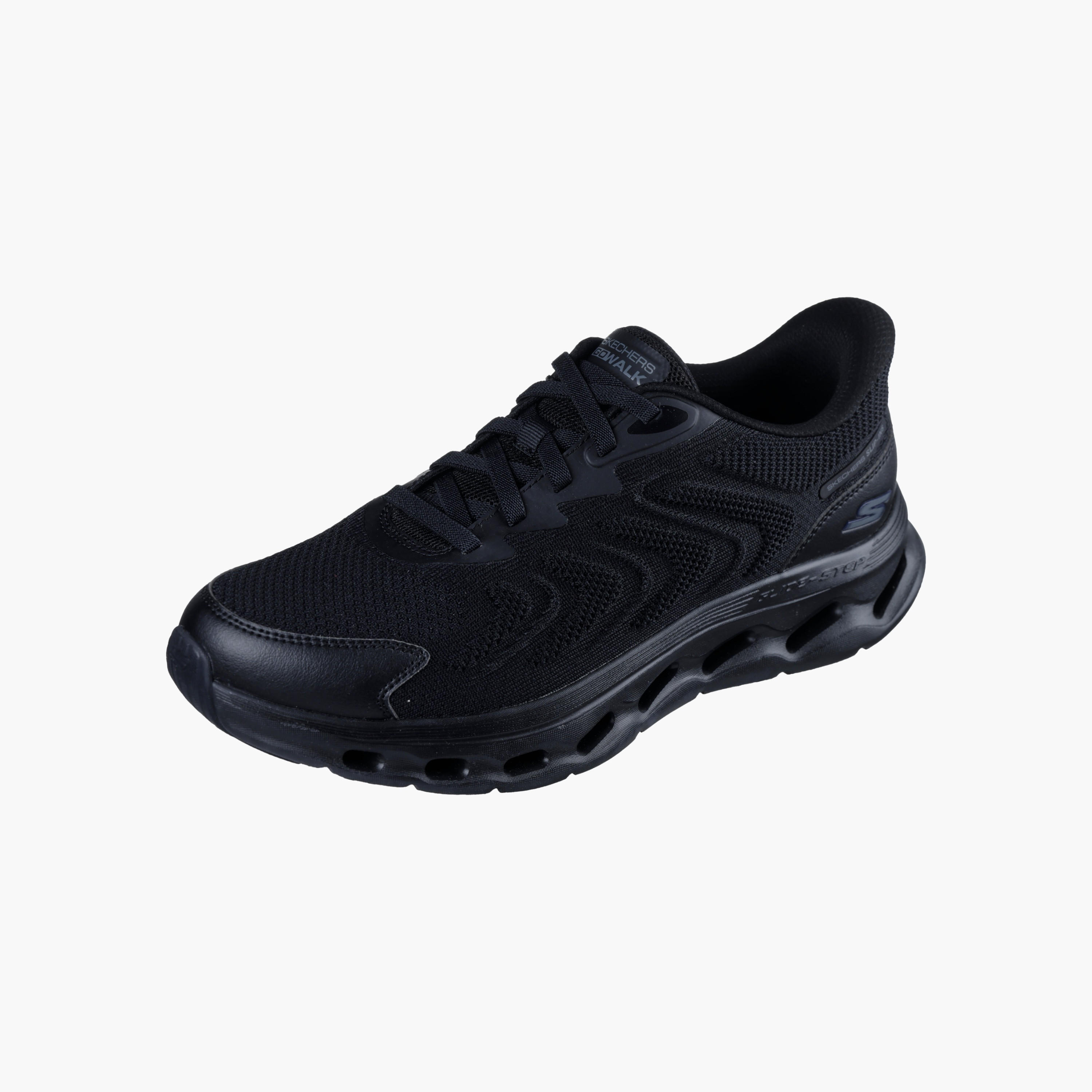 Skechers Men GO WALK GLIDE STEP 2.0 Lace-Up Walking Shoes-sports-men-shoes-image-2