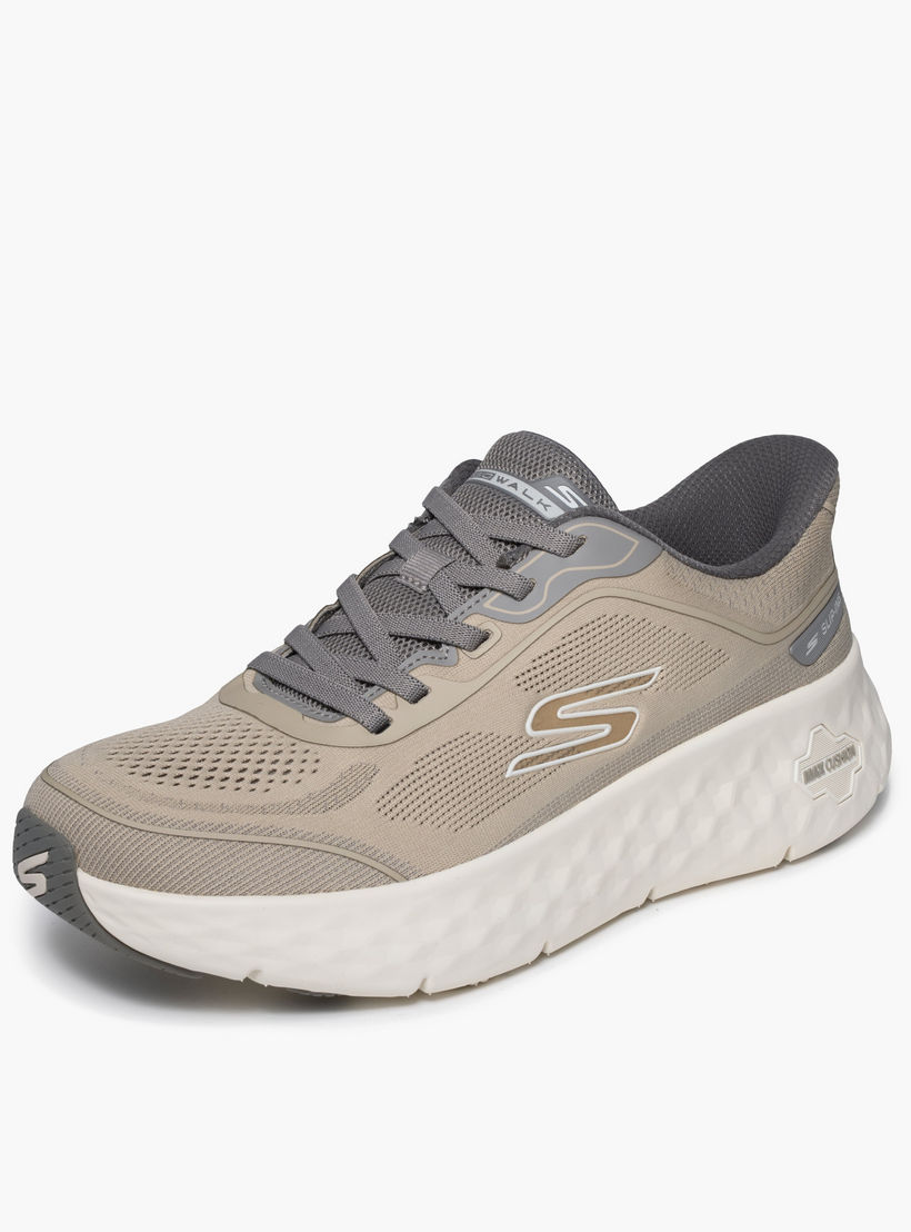 Skechers Men GO WALK MAX CUSHIONING FLEX Slip-On Walking Shoes-men-shoes-sneakers-image-3