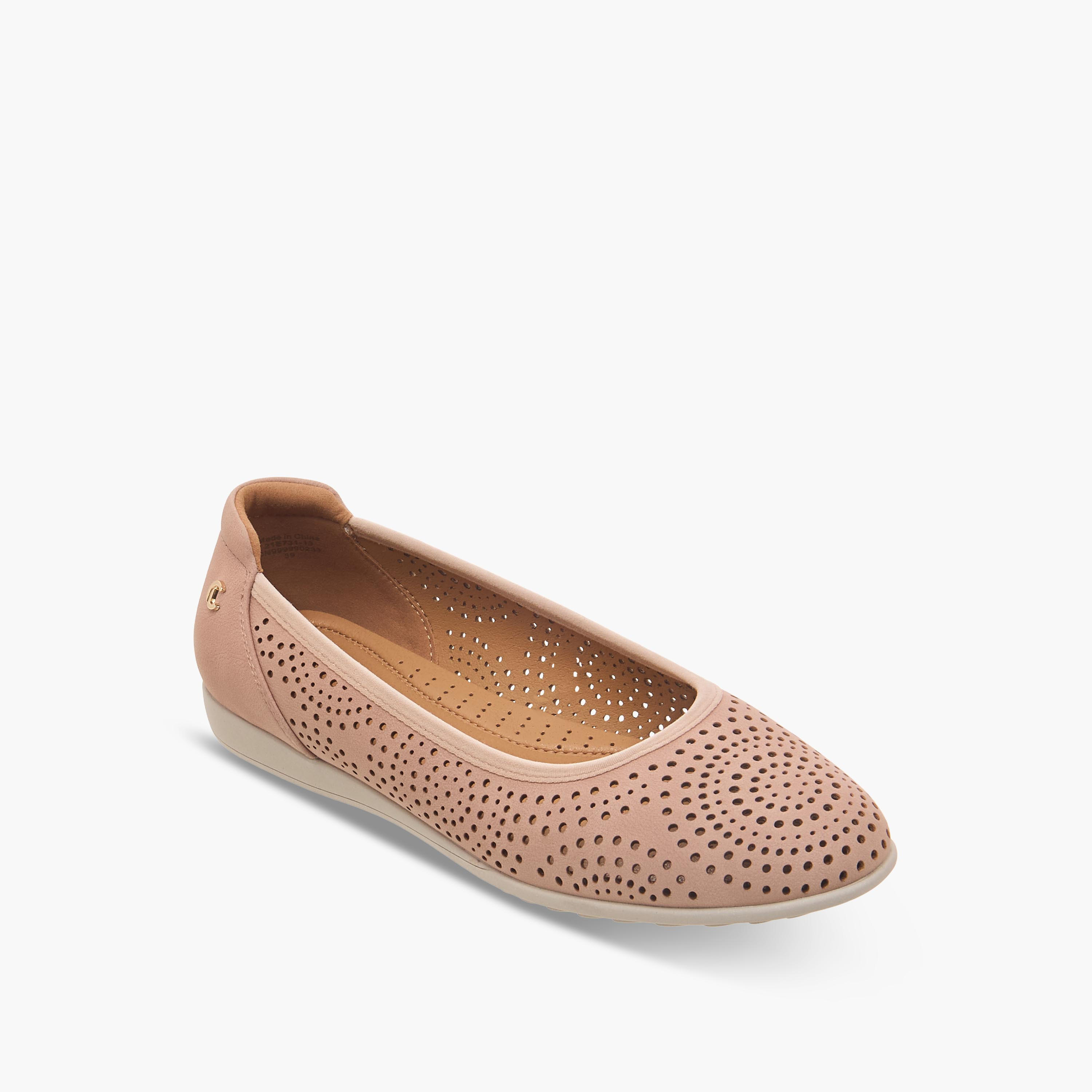حذاء باليرينا بثقوب للنساء من لو كونفورت-women-shoes-ballerinas-image-2