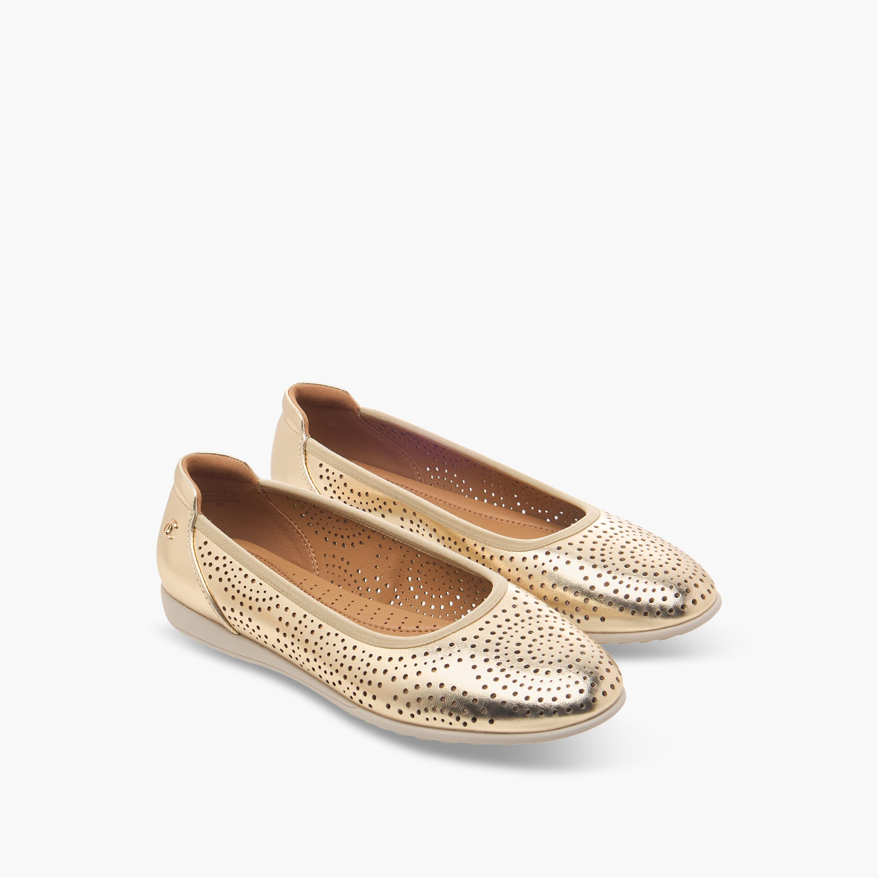 Le Confort Women Perforated Ballerina Shoes-women-shoes-ballerinas-image-1