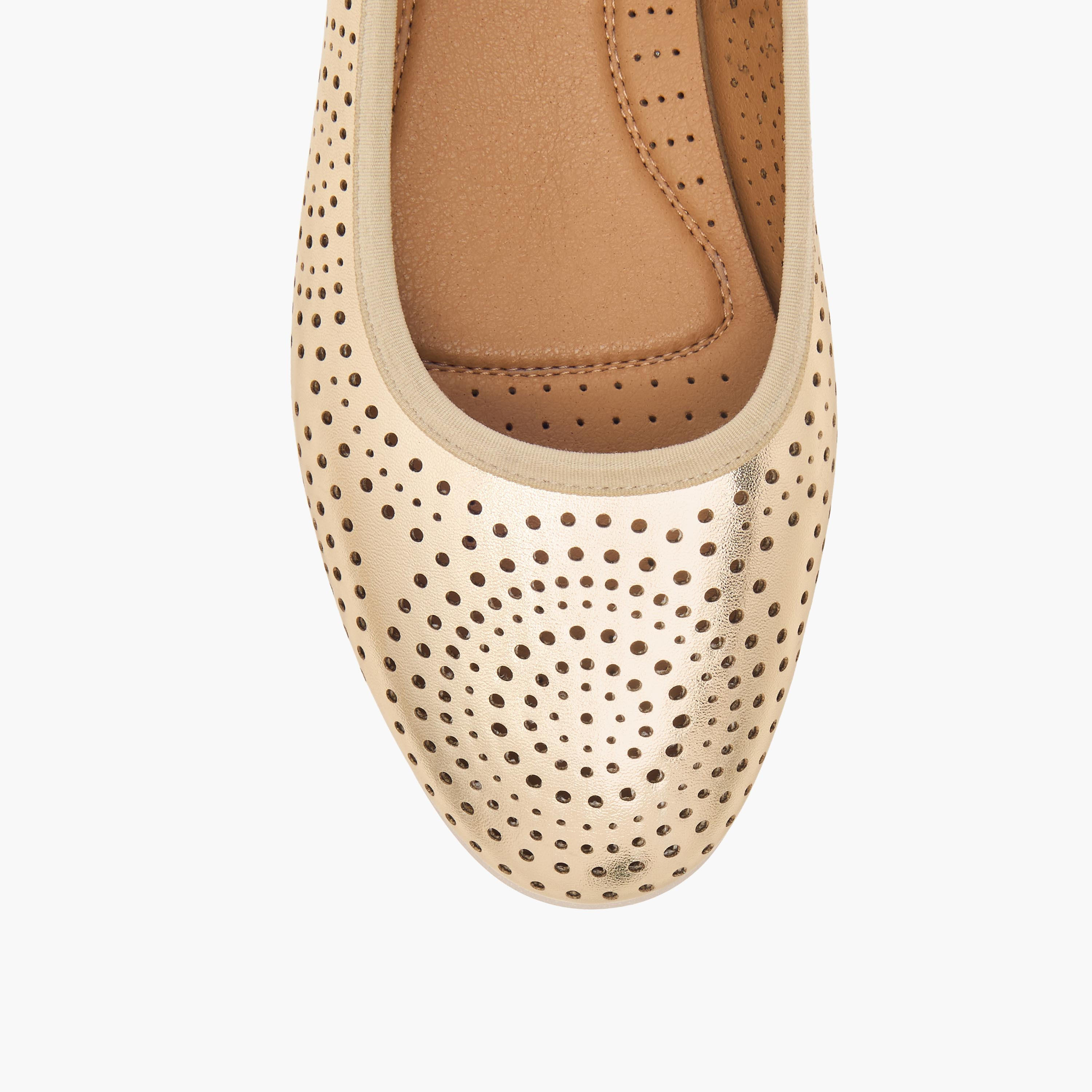 Le Confort Women Perforated Ballerina Shoes-women-shoes-ballerinas-image-4