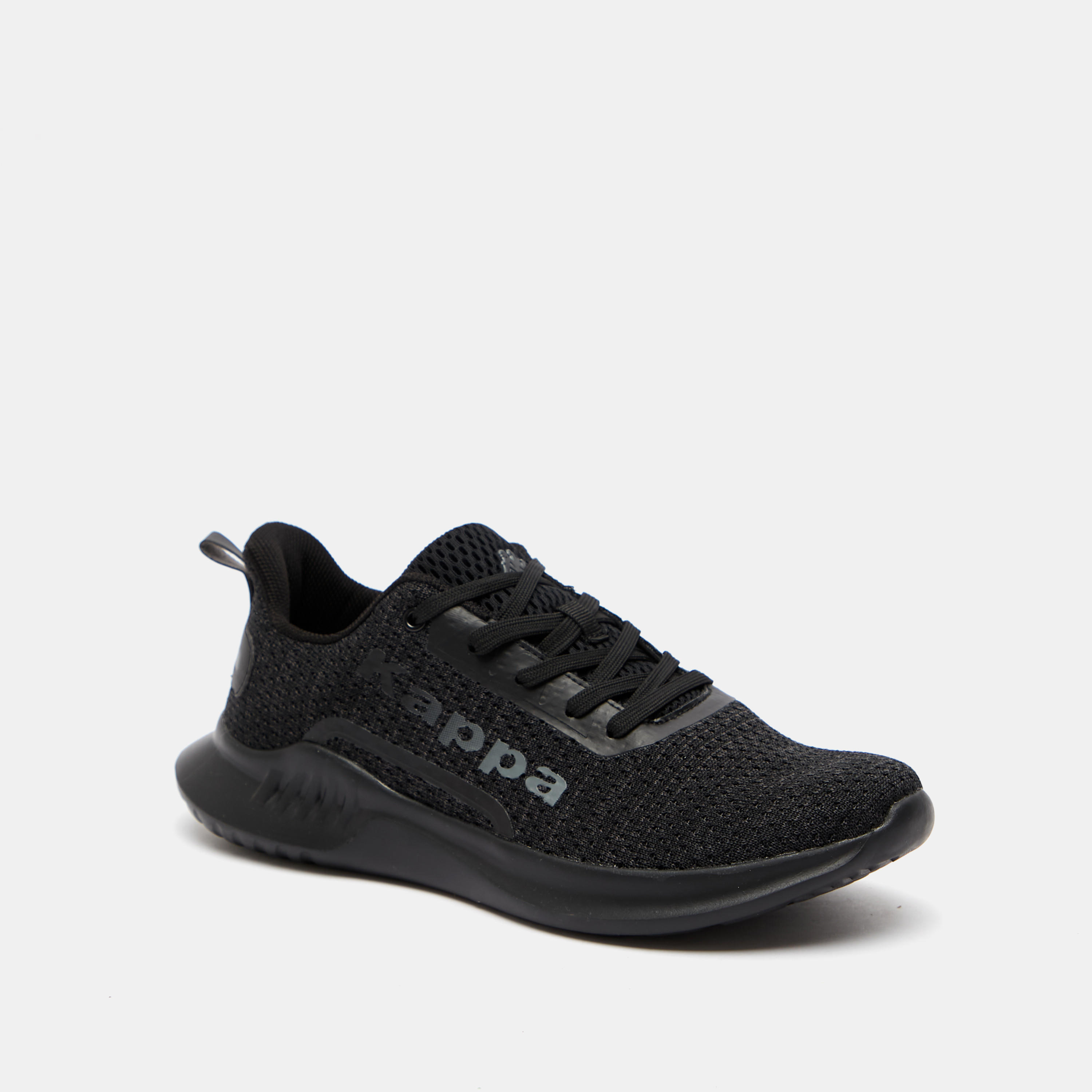 Kappa Men's Textured Lace-Up Lightweight Walking Shoes-sports-men-shoes-image-2