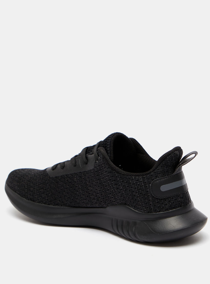 Kappa Men's Textured Lace-Up Lightweight Walking Shoes-sports-men-shoes-image-3