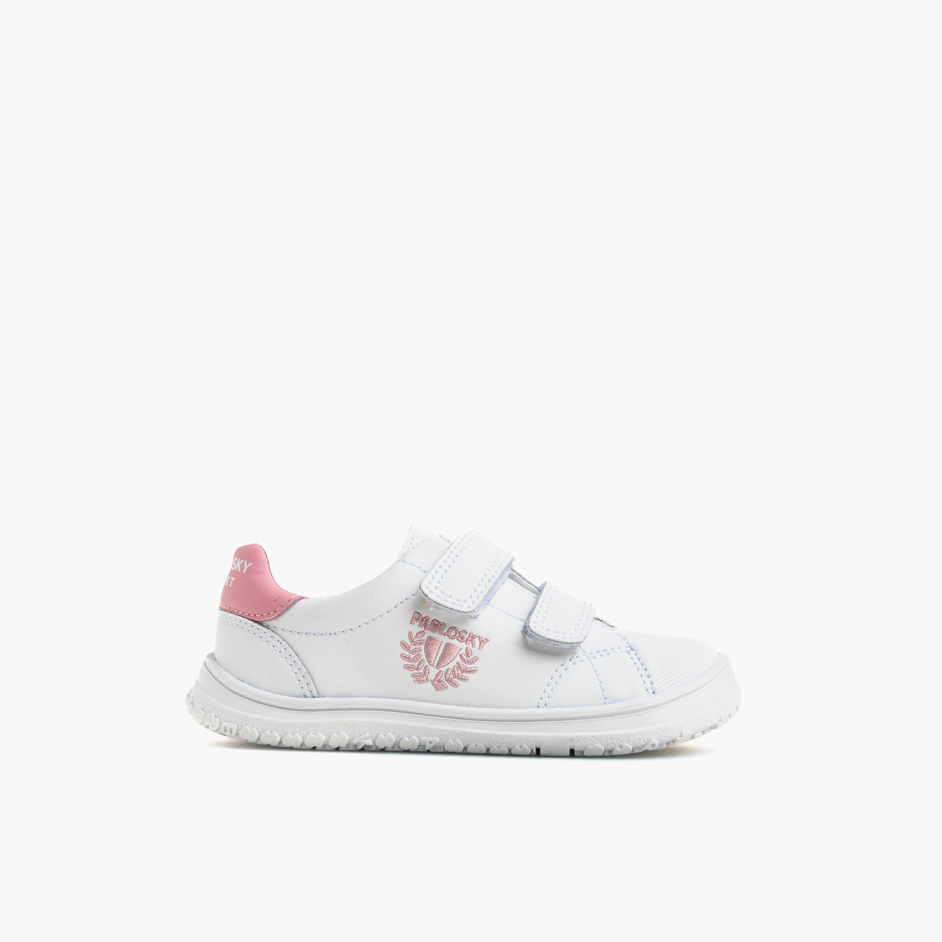 حذاء سنيكرز جلد طول الكاحل بشريط إغلاق لاصق للبنات من بابلوسكي-girls-shoes-sneakers-image-1