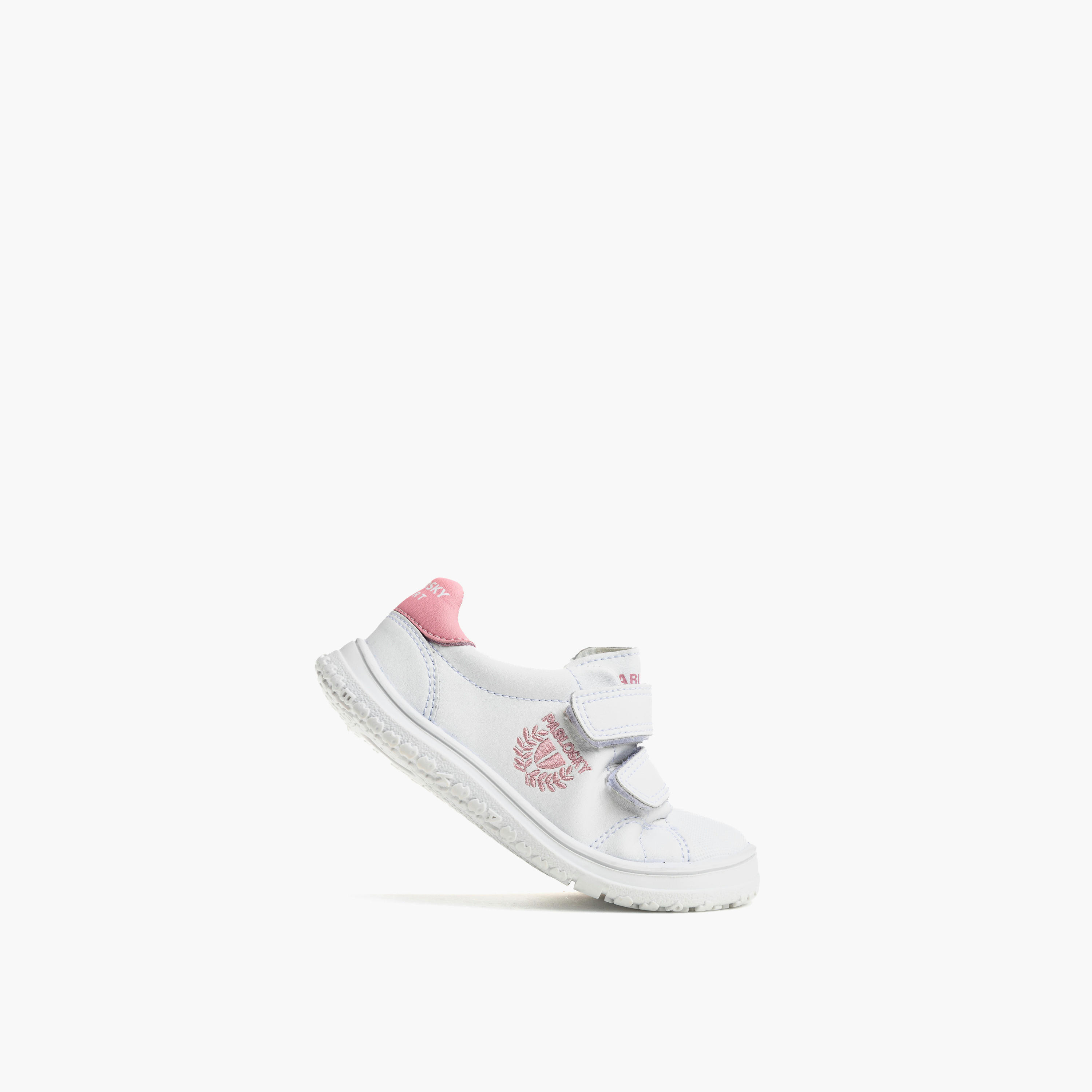 حذاء سنيكرز جلد طول الكاحل بشريط إغلاق لاصق للبنات من بابلوسكي-girls-shoes-sneakers-image-4
