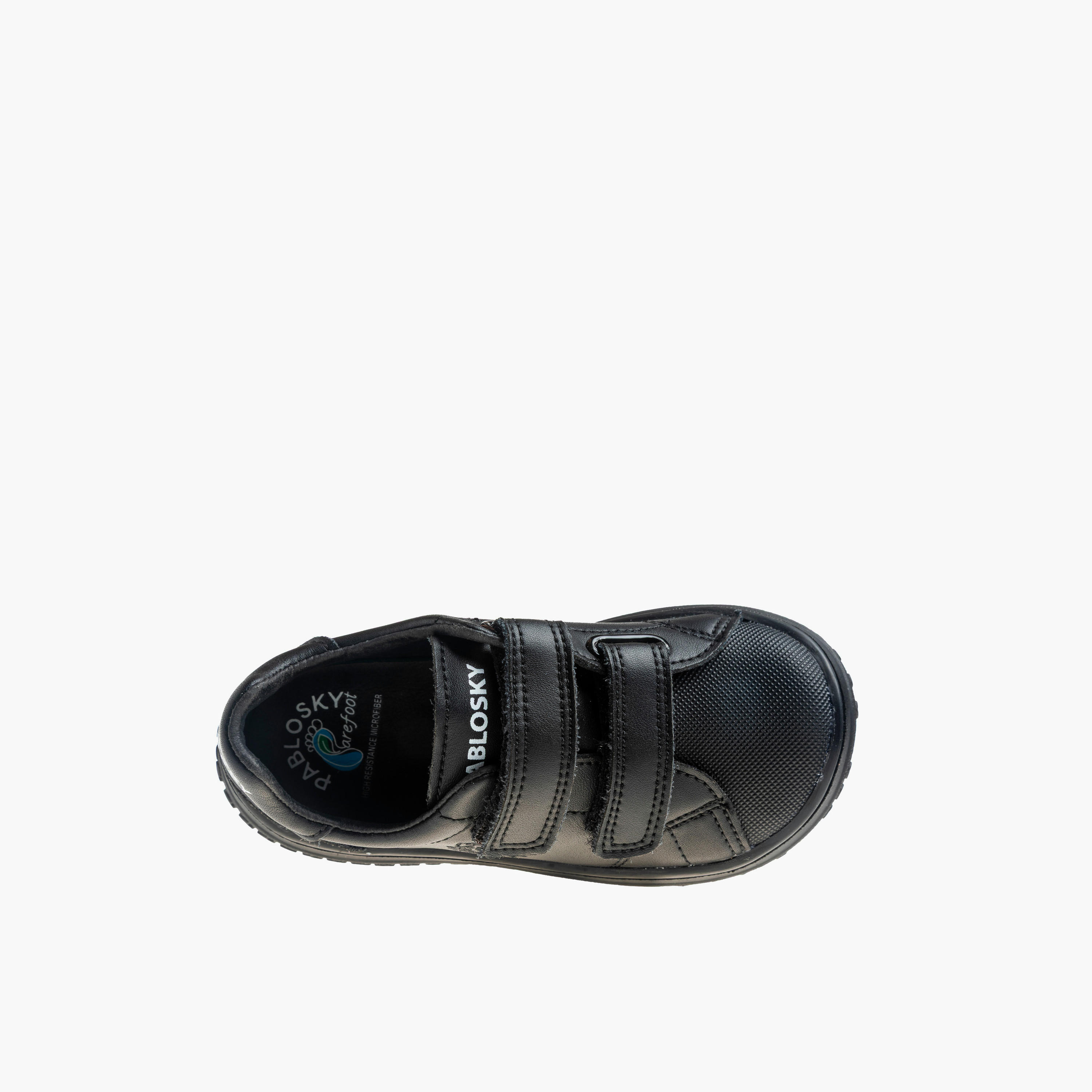 حذاء مدرسي جلد بشريط إغلاق لاصق للبنات من بابلوسكي-girls-shoes-schoolshoes-image-3