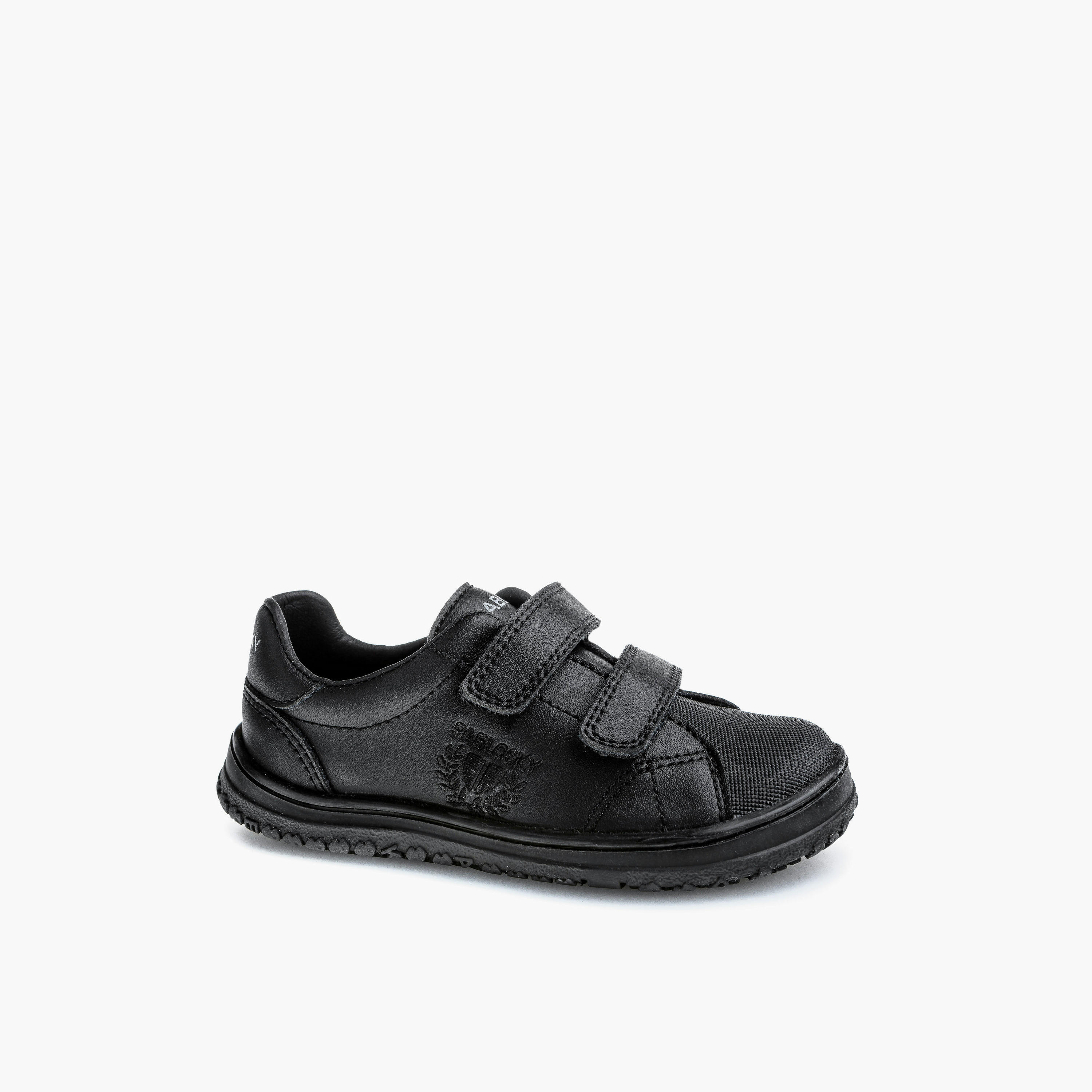 حذاء مدرسي جلد بشريط إغلاق لاصق للبنات من بابلوسكي-girls-shoes-schoolshoes-image-7