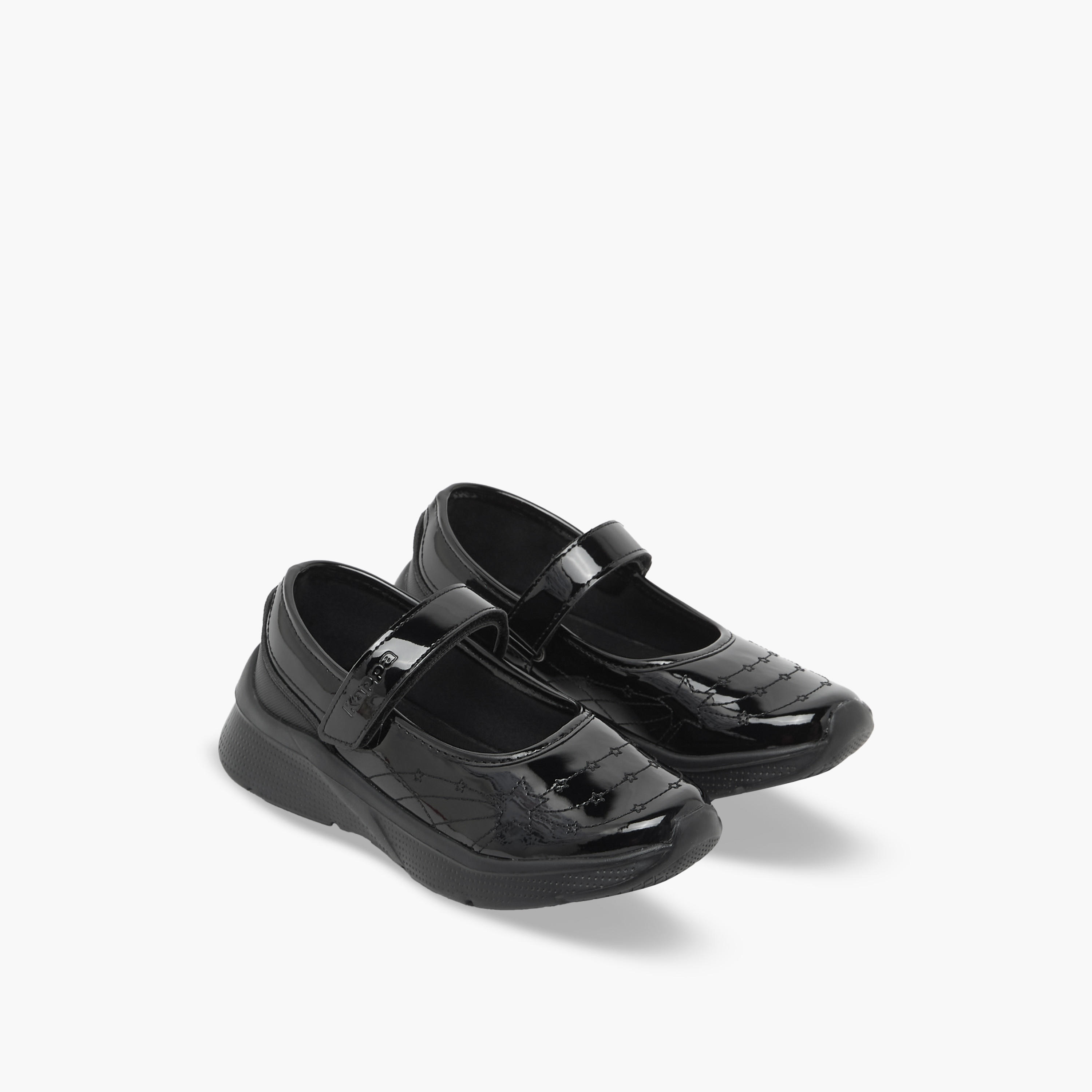 Kappa Girls Hook & Loop Mary Jane School Shoes-girls-shoes-maryjanes-image-1