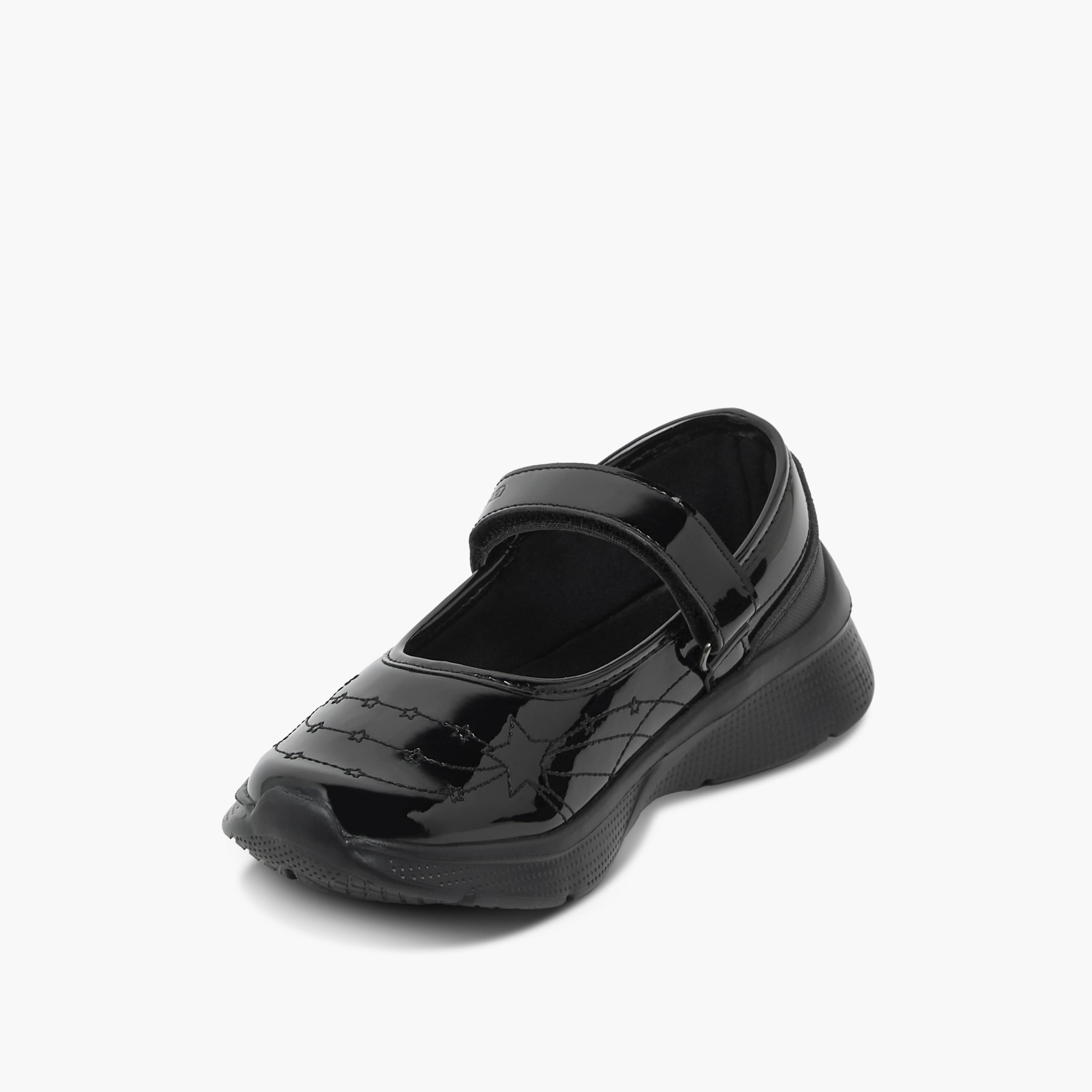 Kappa Girls Hook & Loop Mary Jane School Shoes-girls-shoes-maryjanes-image-4